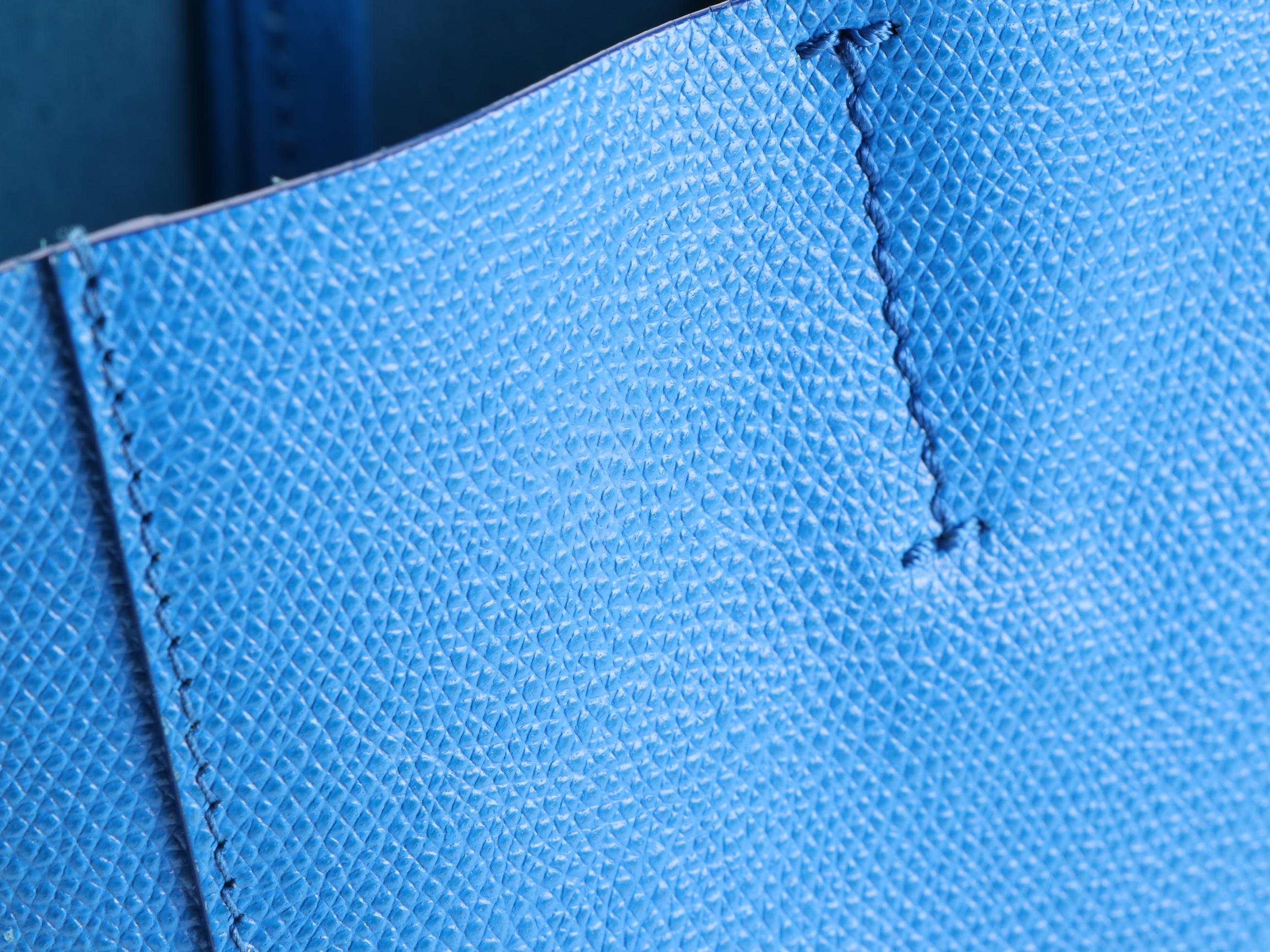 Céline Vertical Small Cabas Two-Way Tote Bag in Bicolor Grained Calfskin Leather