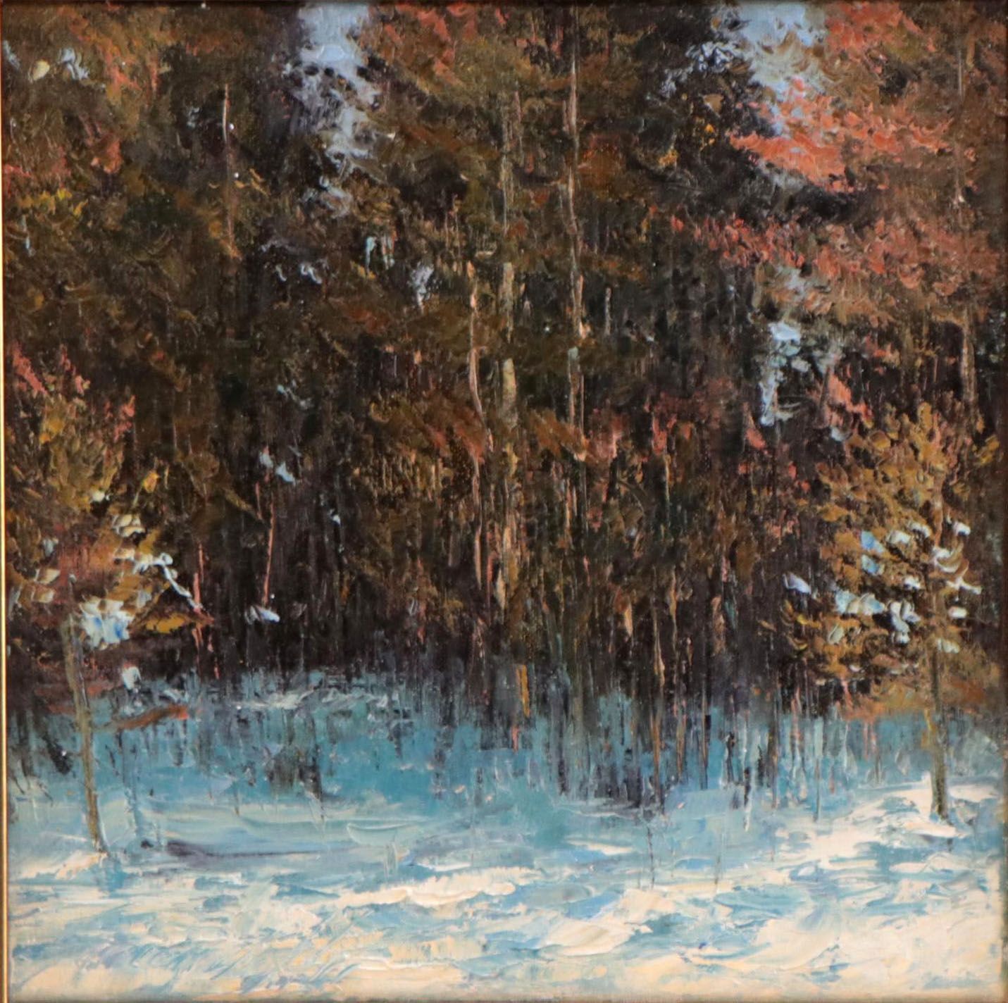 Garncarek Aleksander Oil Painting "Las," 2022