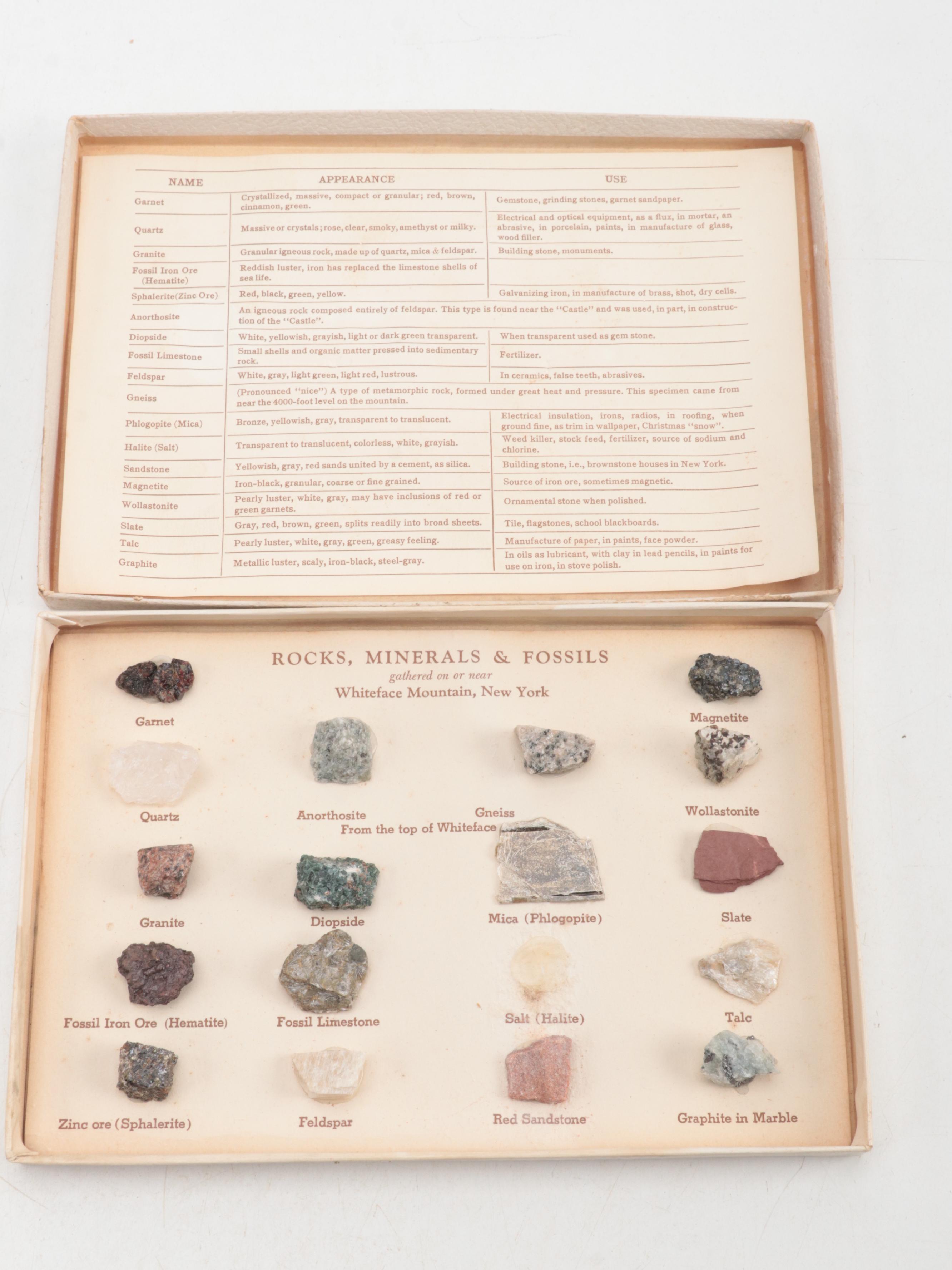 Geology Sample and Demonstration Kits