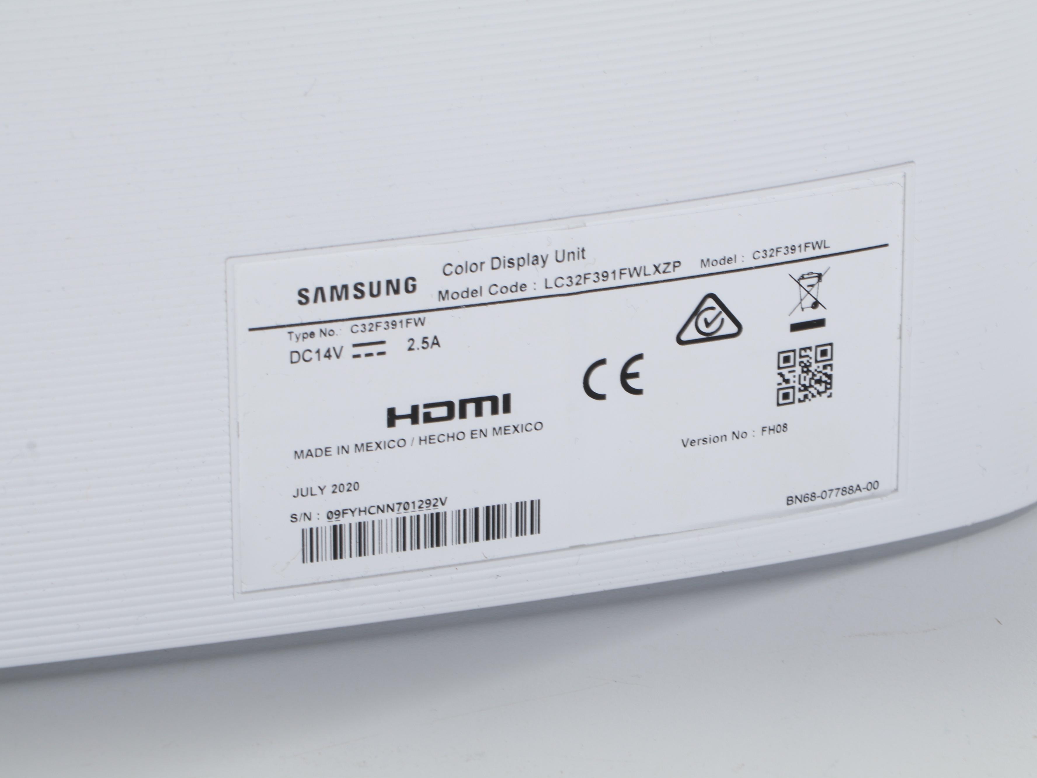 Samsung CF391 Curved Monitors with Vivo Dual-Monitor Mounting Stand