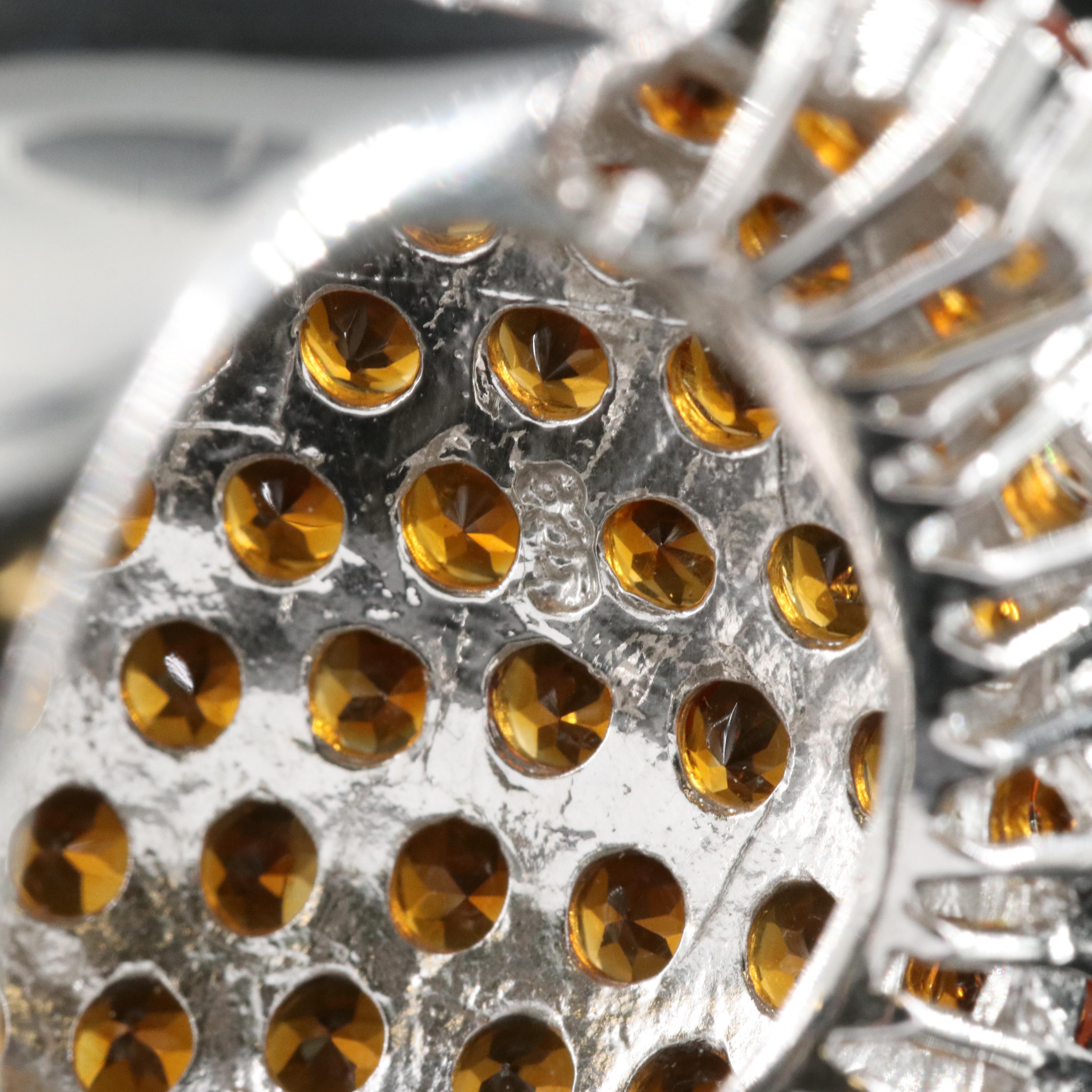 Sterling Citrine Ring