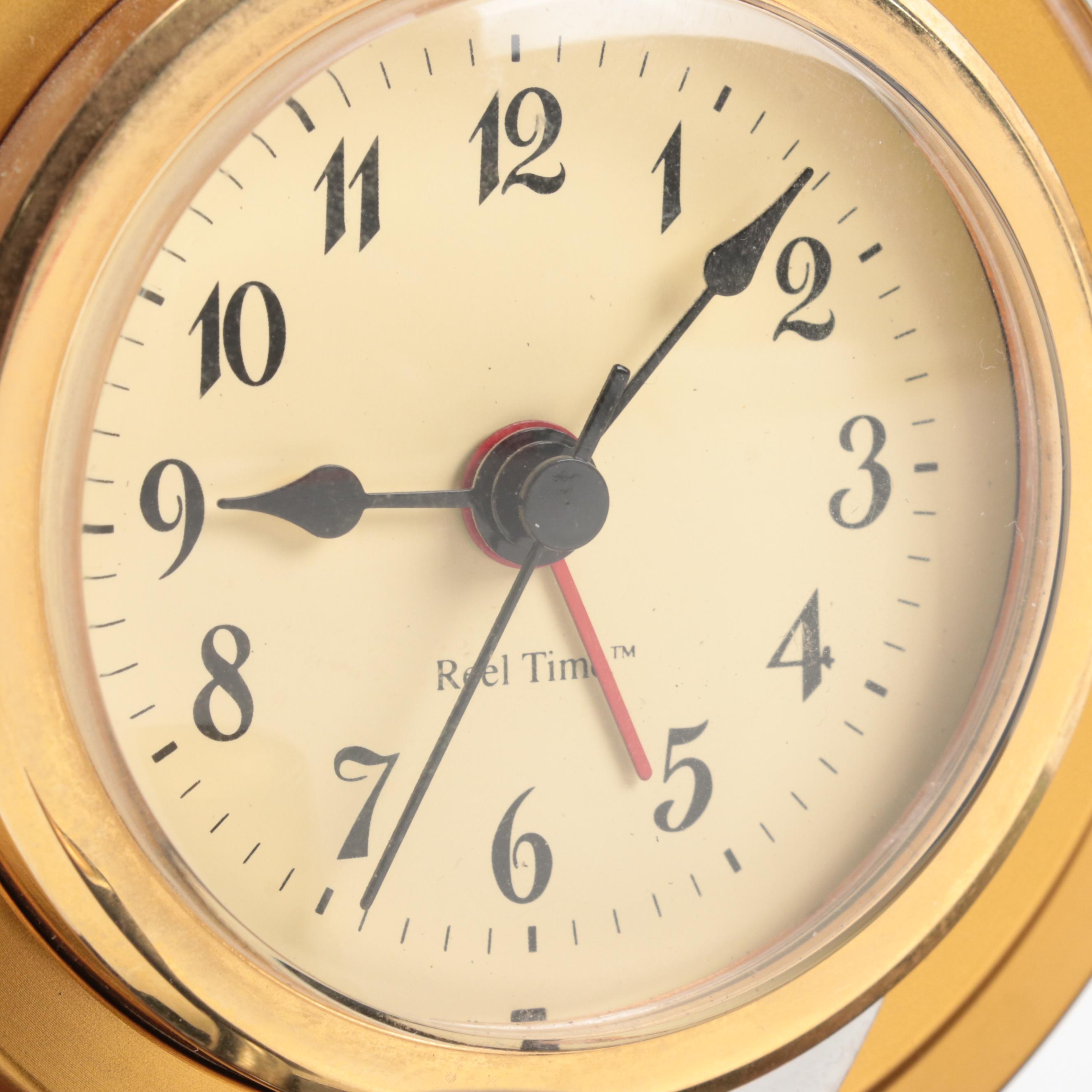 Penn Reels International II "Reel Time" Fishing Reel Desk Clock with Pen Stand