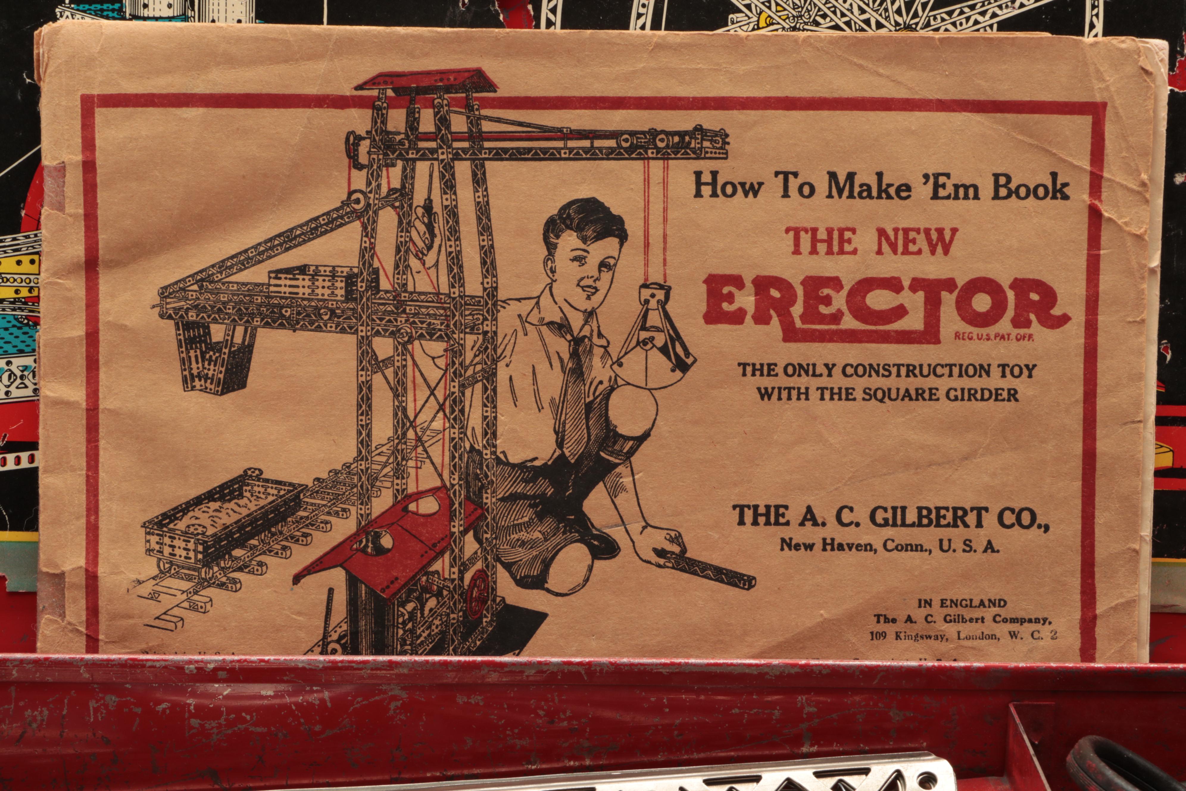 A.C. Gilbert Electric No. 8 ½ Erector Set, 1938