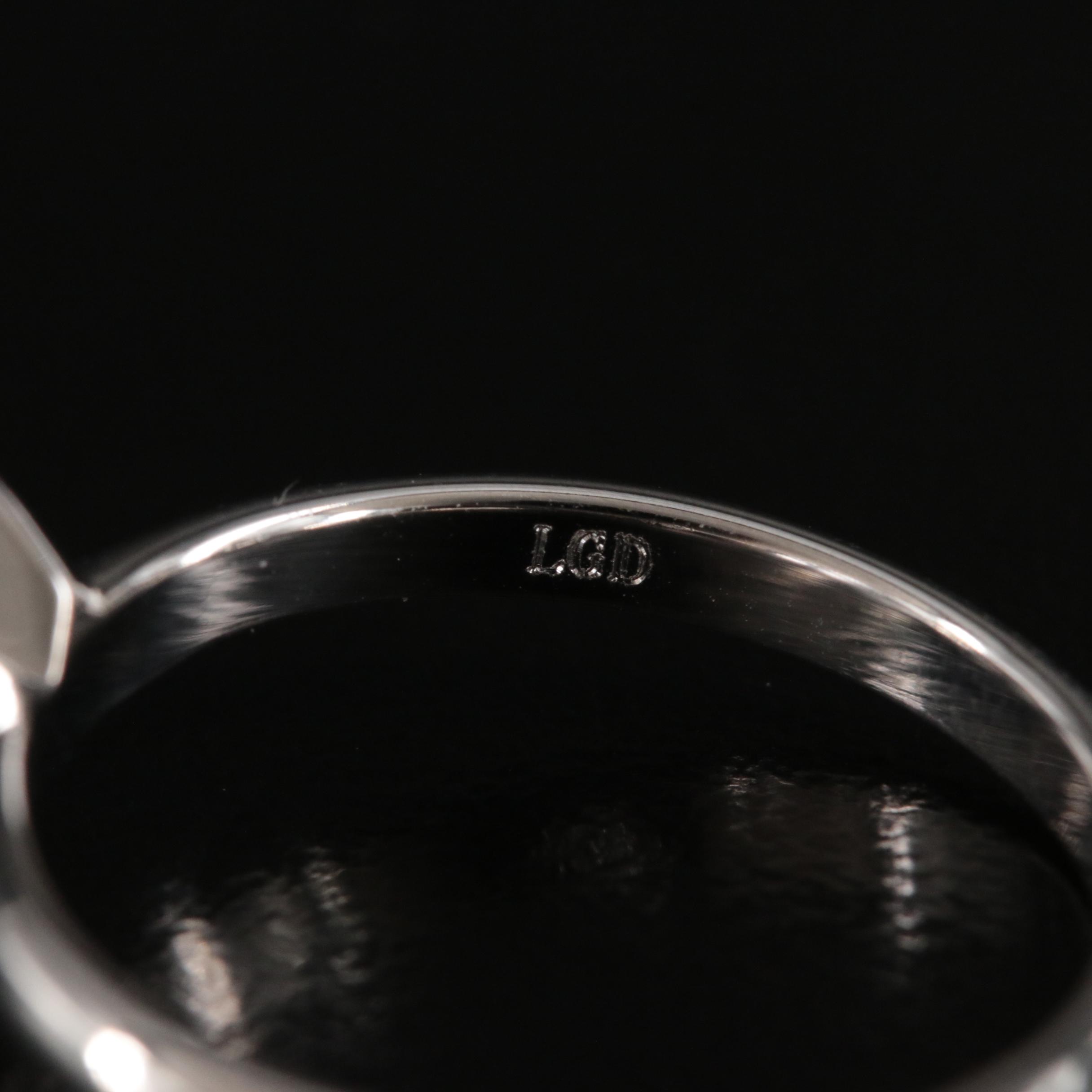 14K 3.44 CT Lab Grown Diamond Solitaire Ring