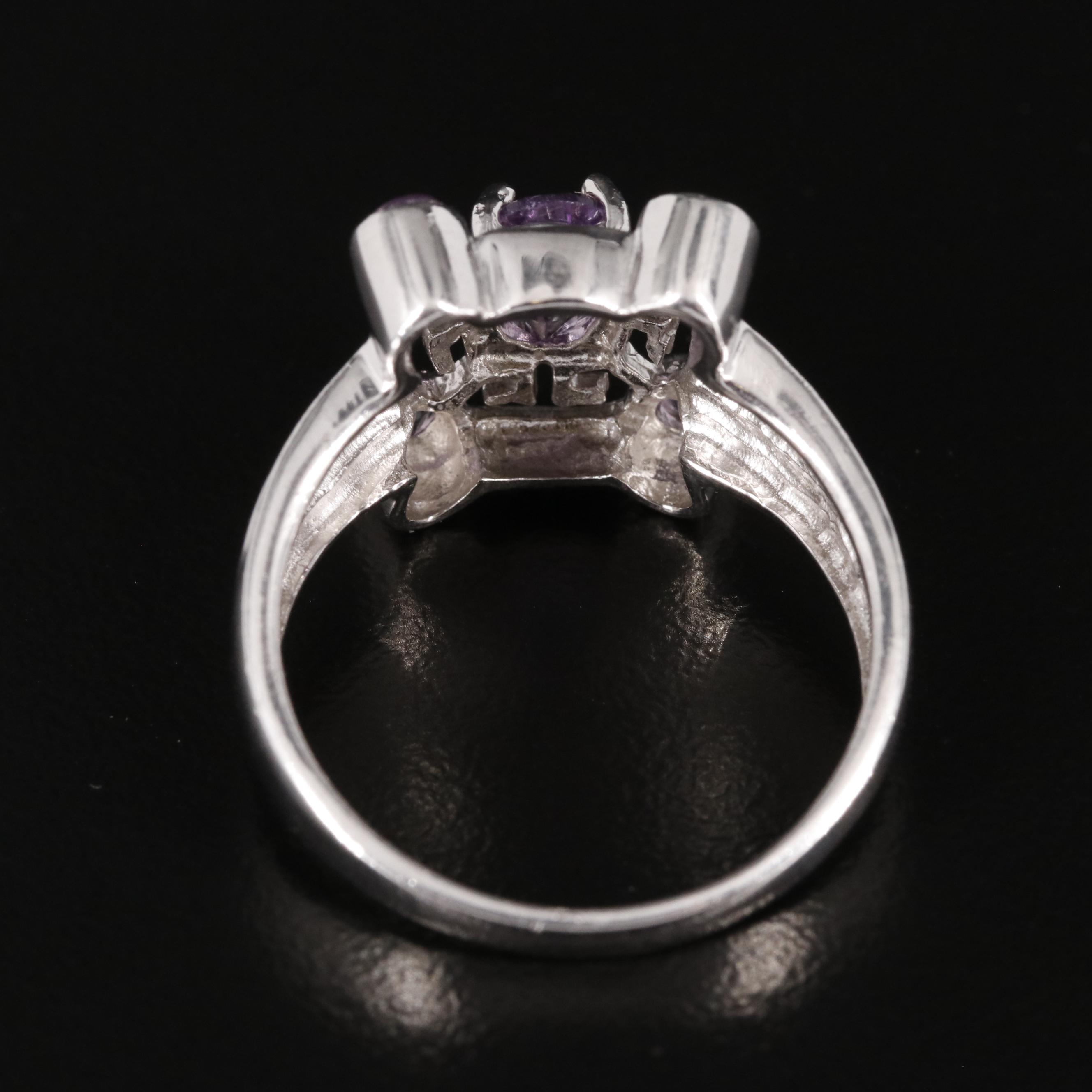 Sterling Amethyst Ring