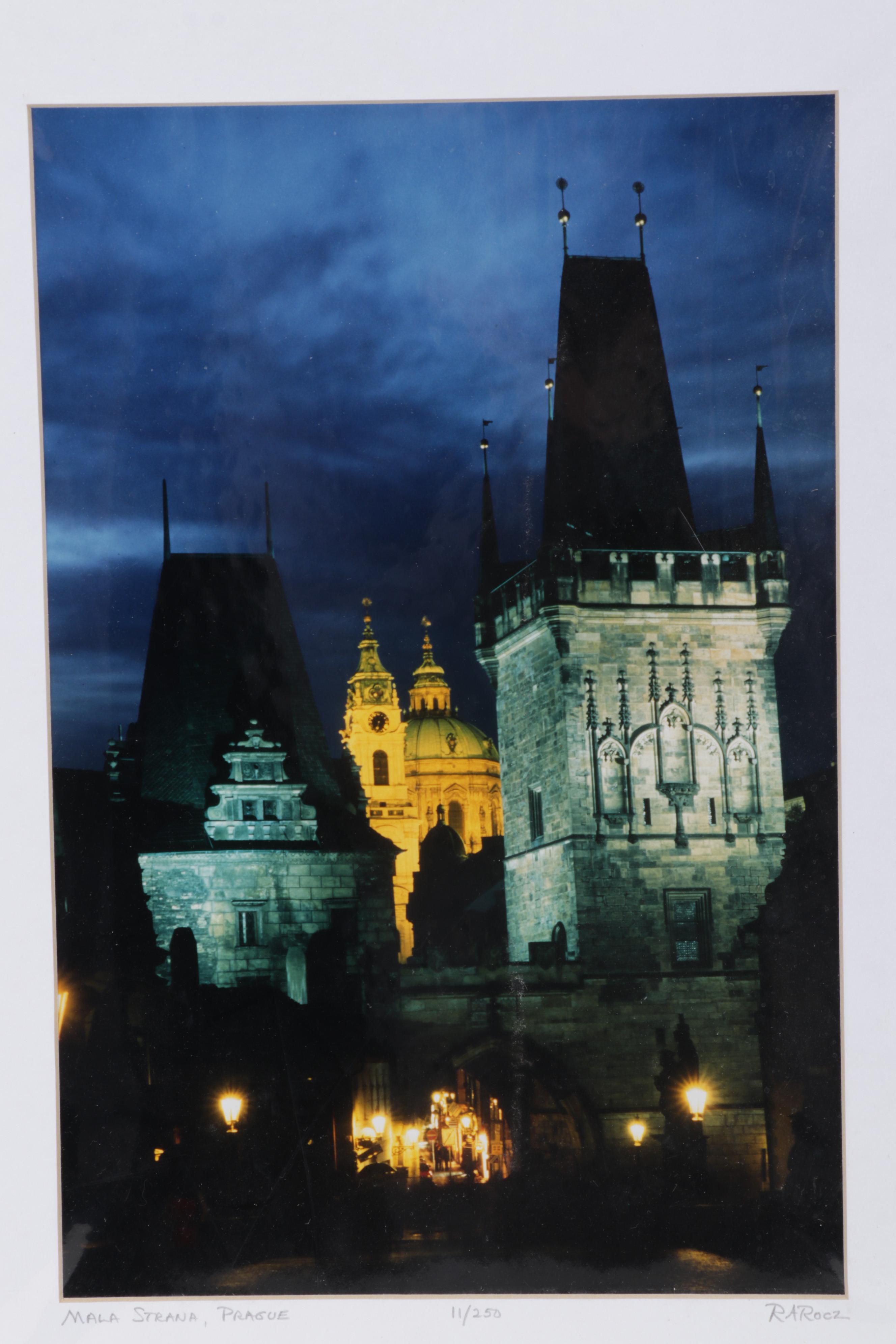 Ron Anton Rocz Photographs "Mala Strana, Prague" and "Prague," 2002