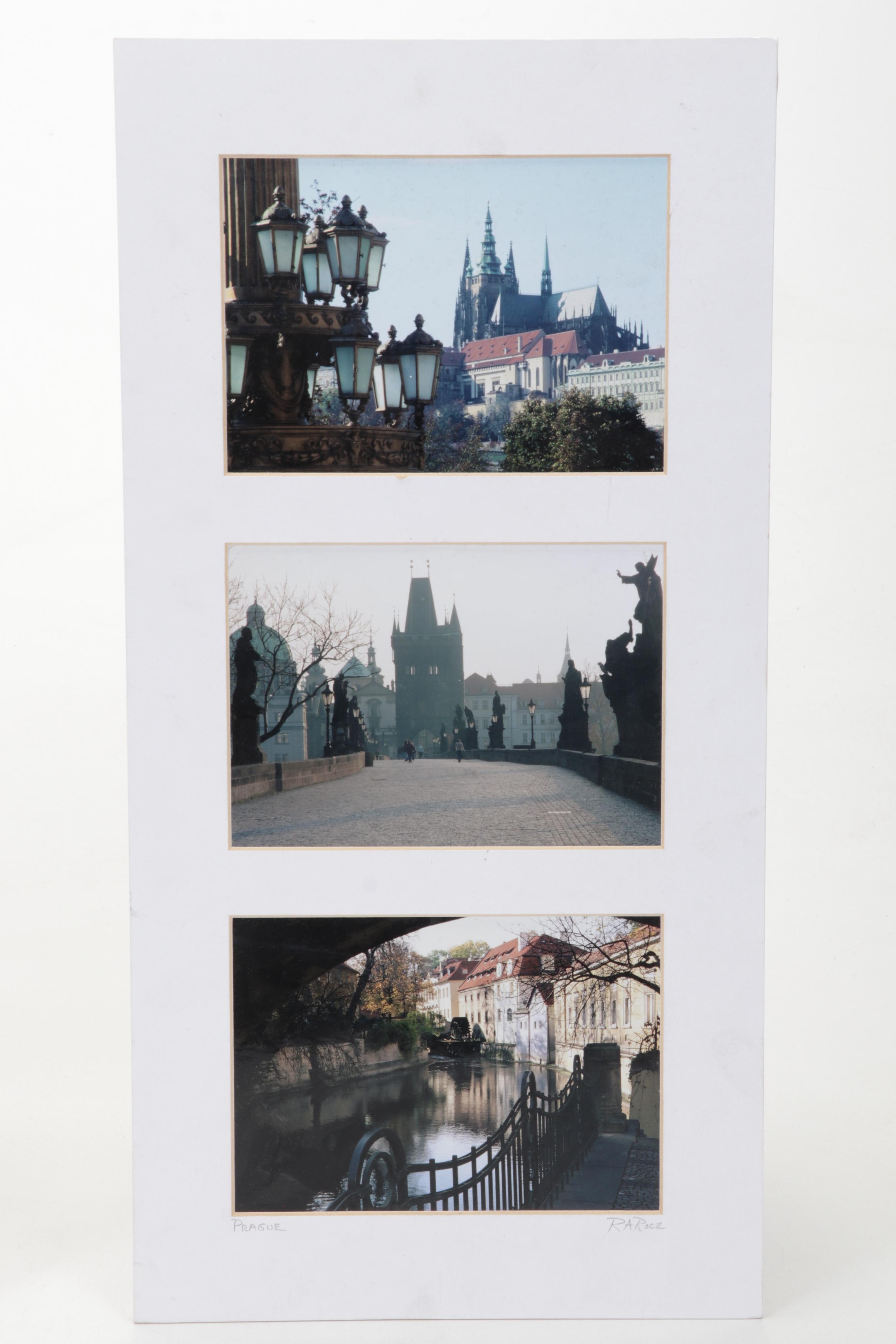 Ron Anton Rocz Photographs "Mala Strana, Prague" and "Prague," 2002