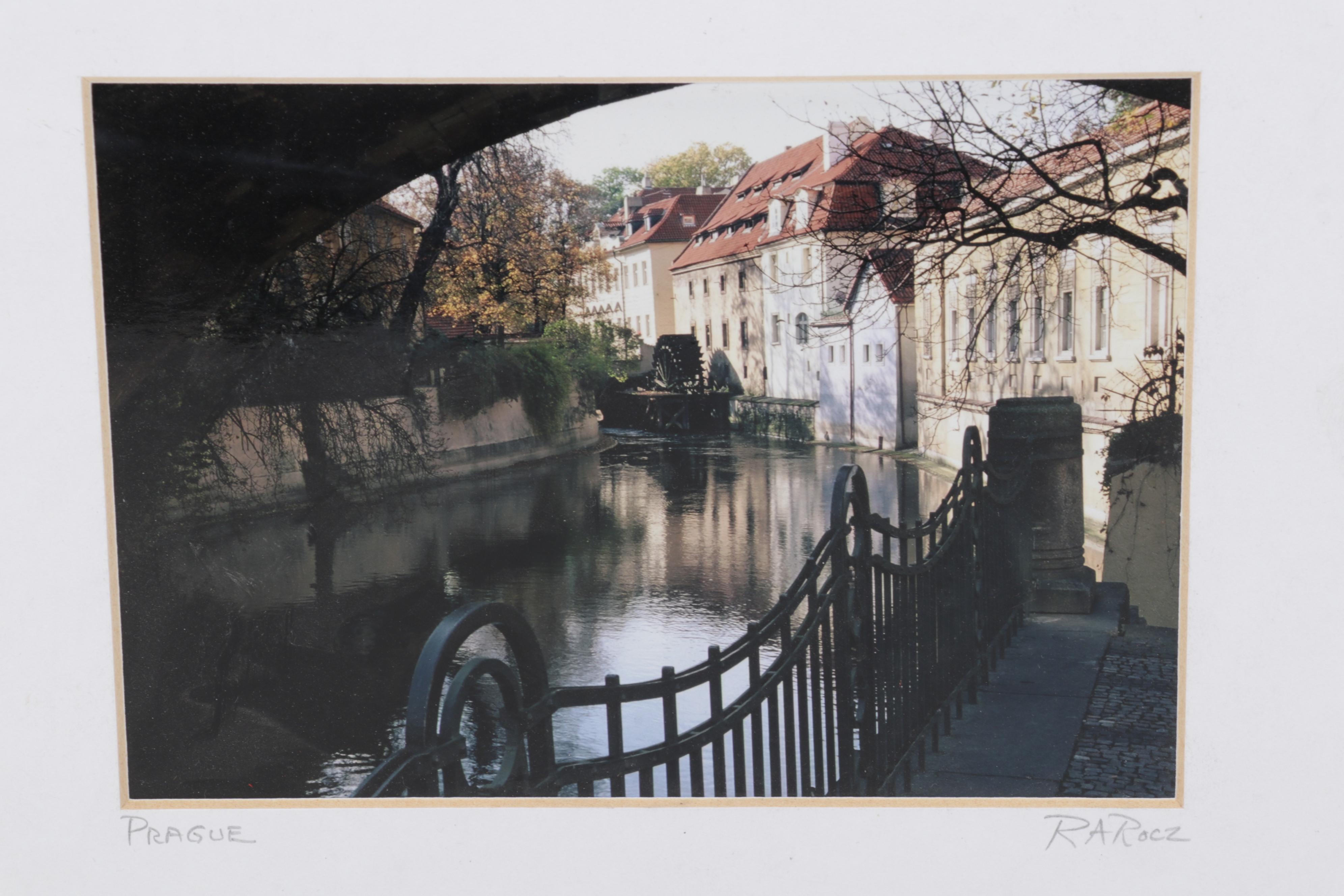 Ron Anton Rocz Photographs "Mala Strana, Prague" and "Prague," 2002