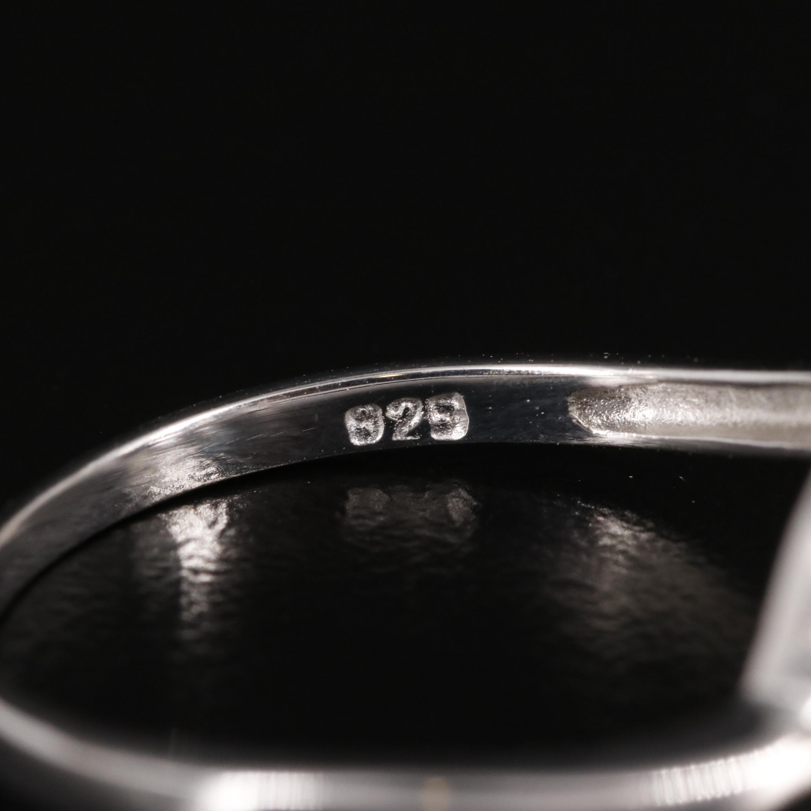 Sterling Blue Topaz Heart Ring