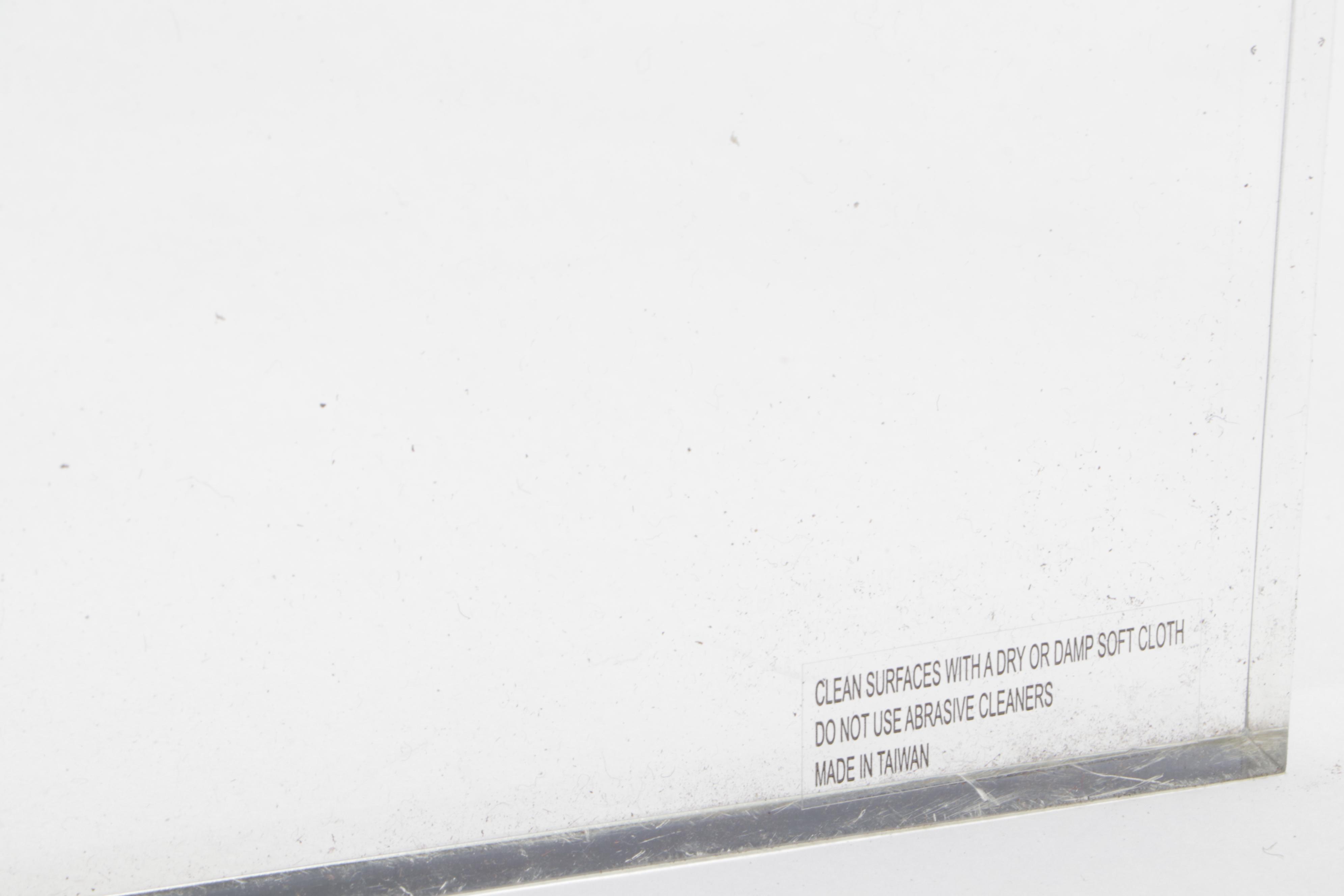 Modernist Style Acrylic "Waterfall" Side Table