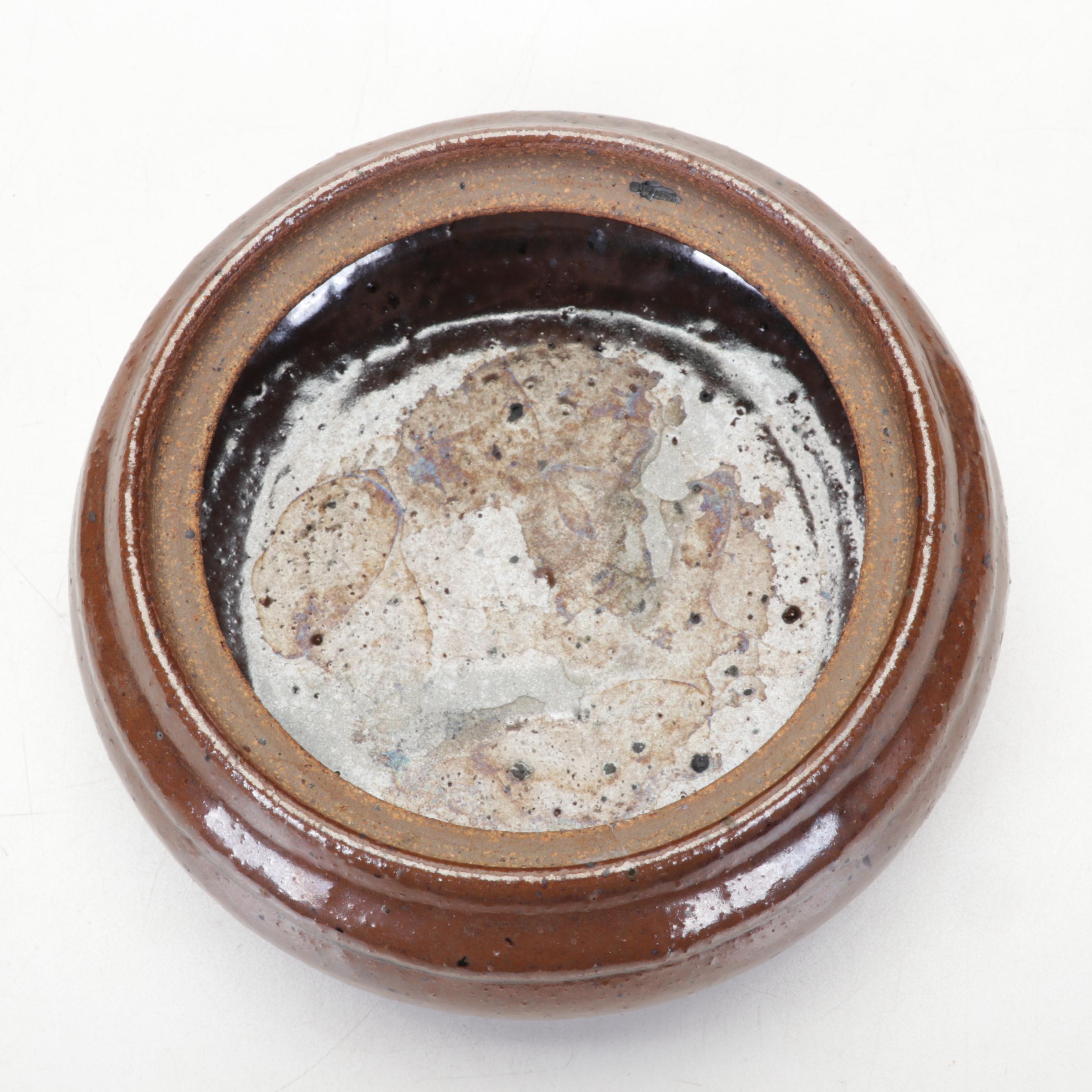 Betty Talbott and Other Studio Glazed Stoneware Lidded Vessels