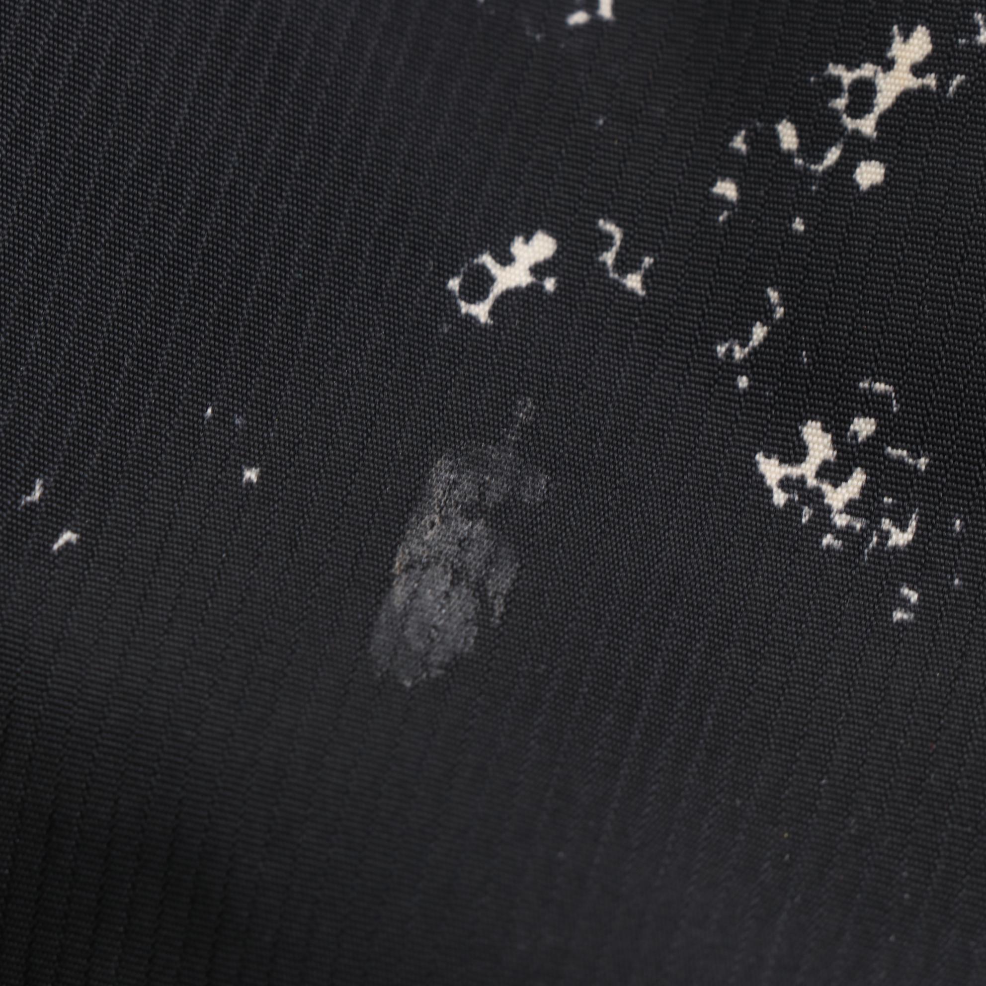 Chanel Travel Line Printed Black Nylon Tote Bag