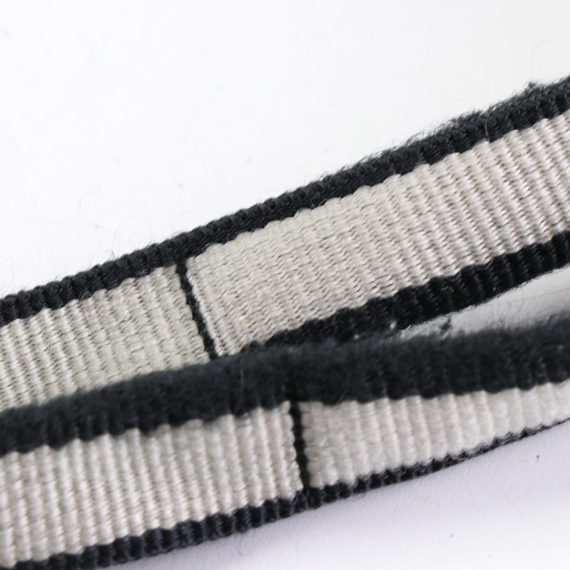 Chanel Travel Line Printed Black Nylon Tote Bag