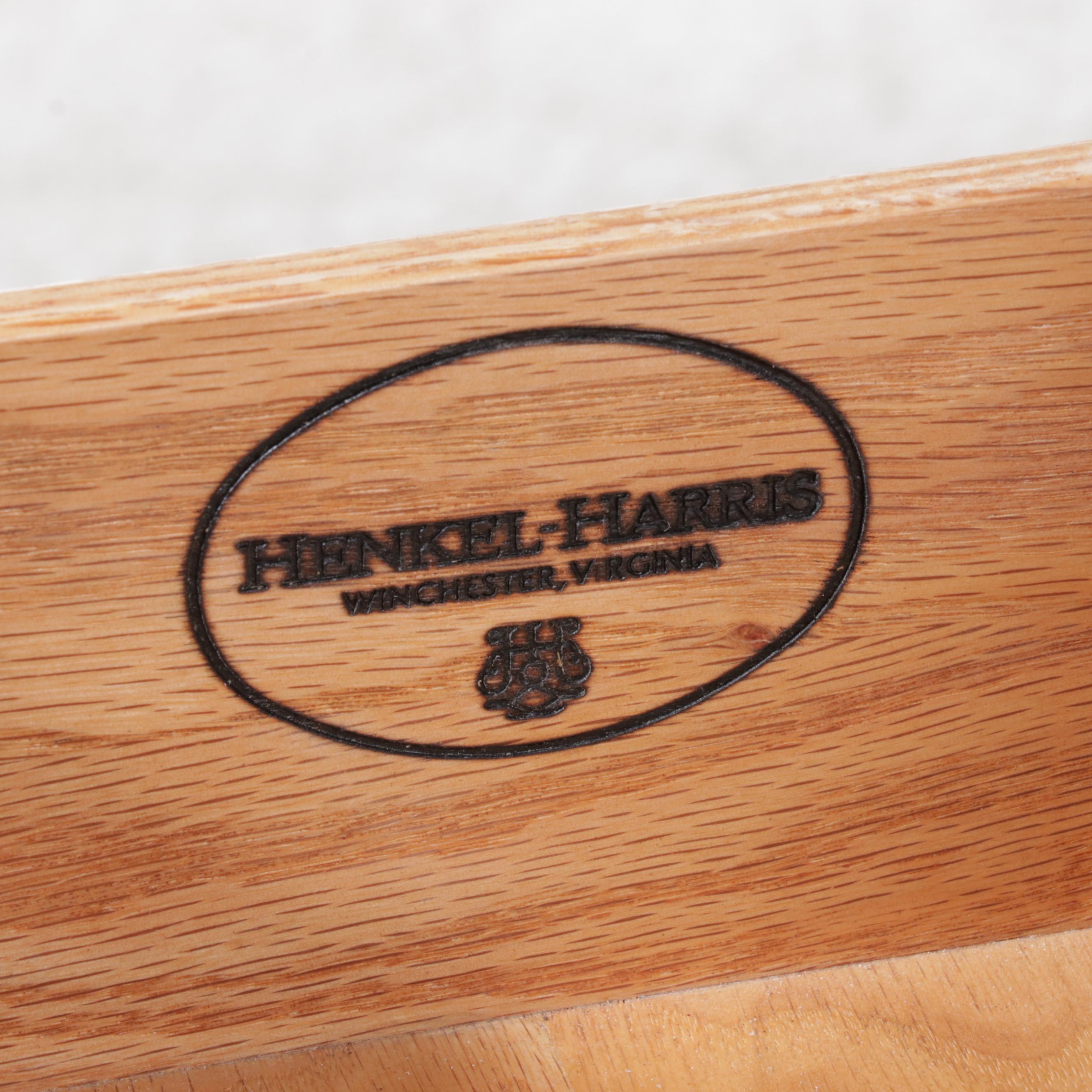 Henkel-Harris Chippendale Style Mahogany Four-Drawer Bedside Chest