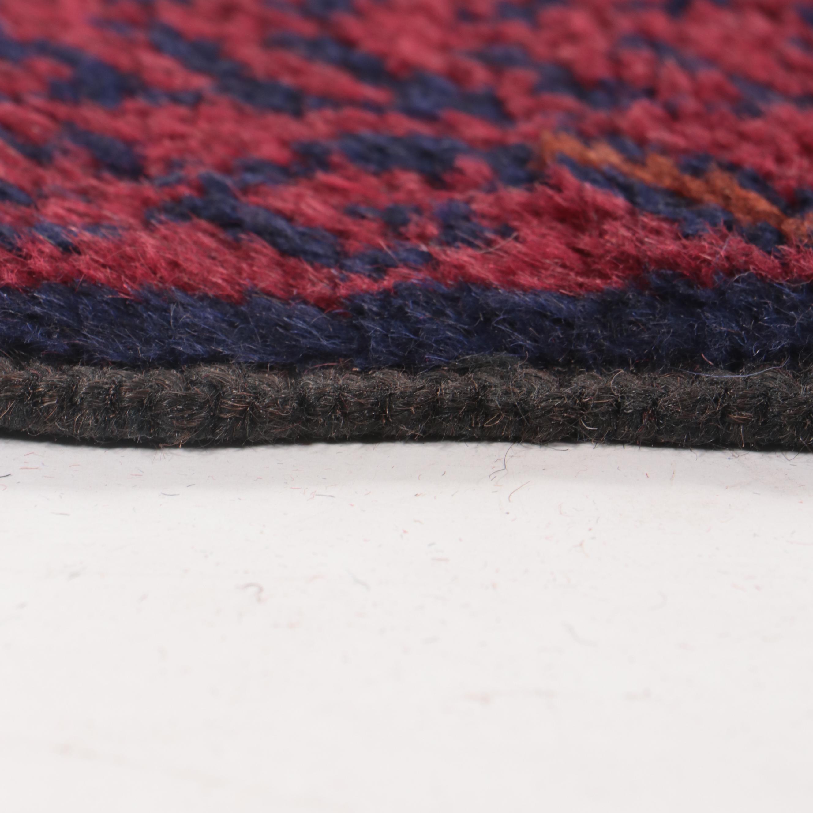 2'8 x 4'11 Hand-Knotted Afghan Taimani Accent Rug