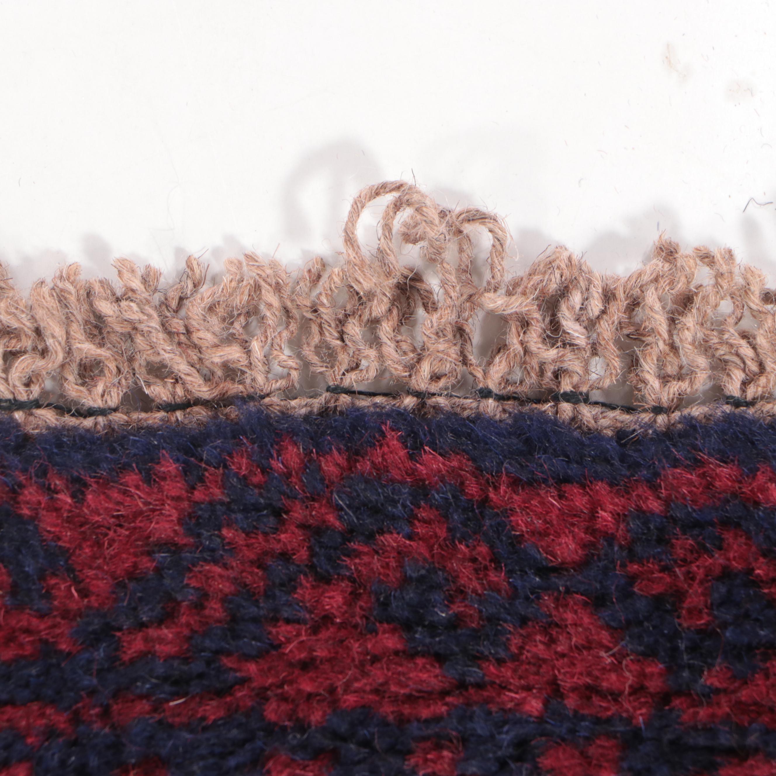 2'8 x 4'11 Hand-Knotted Afghan Taimani Accent Rug