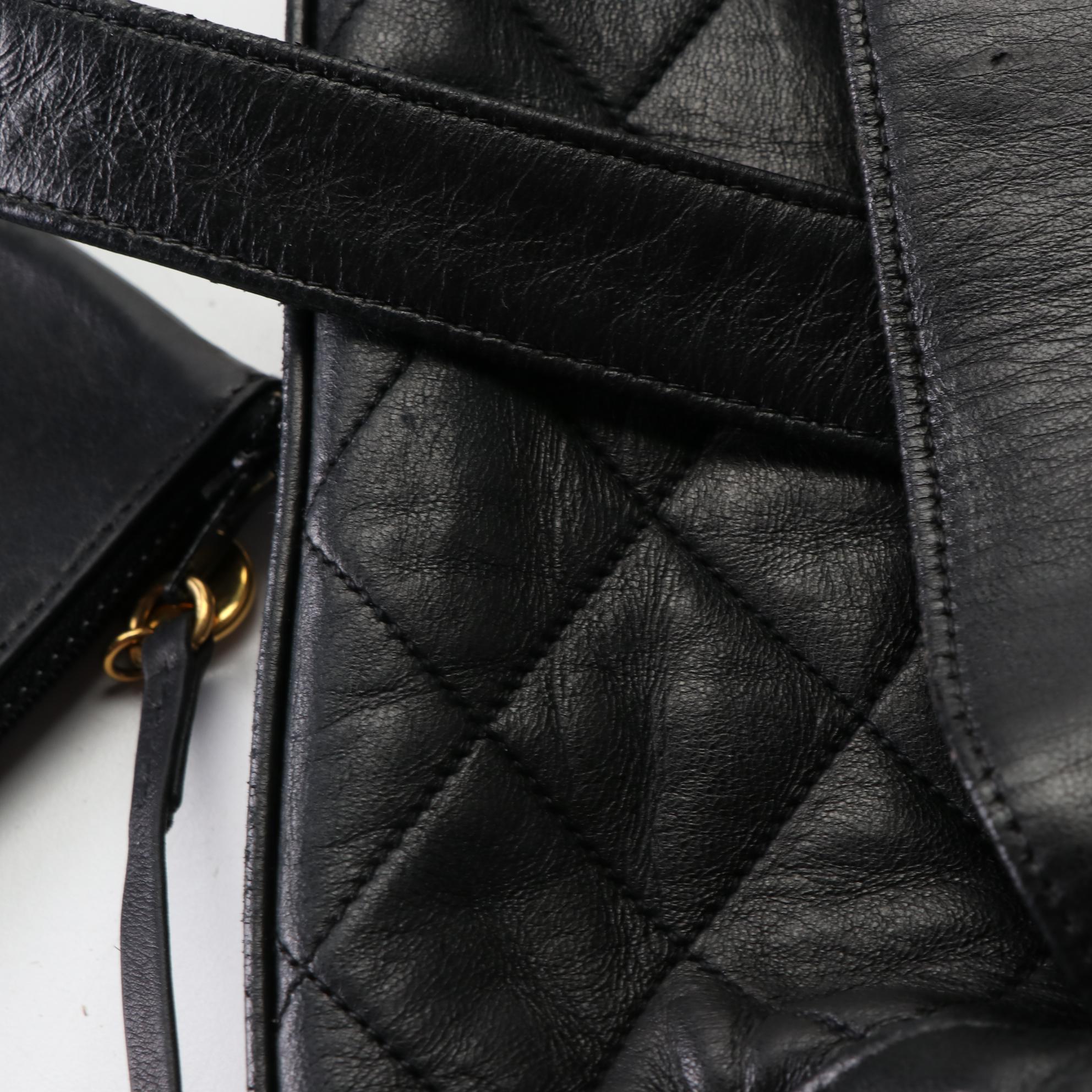 Chanel Chain Backpack in Quilted Lambskin with Pouch