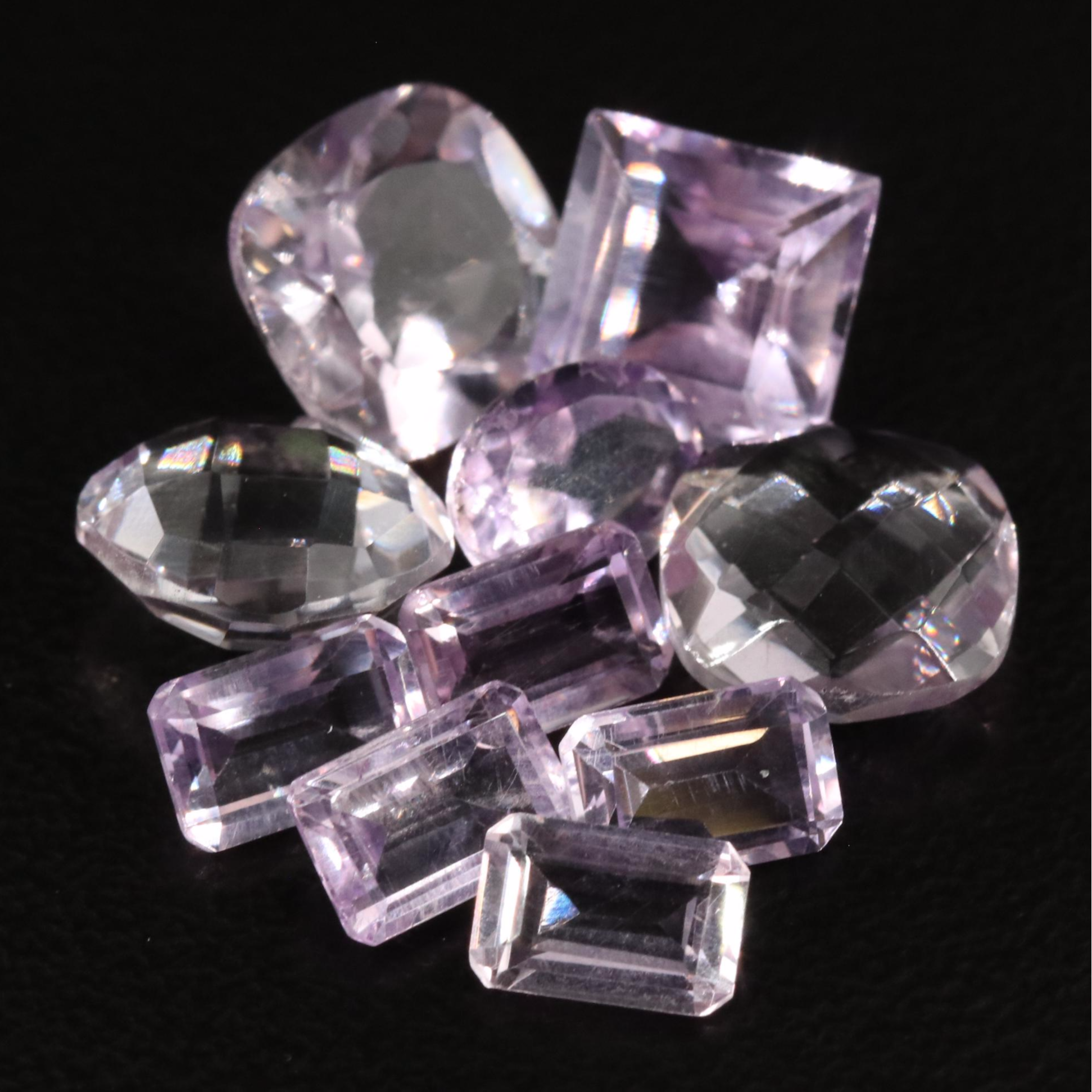 Loose 10.92 CTW Amethyst Lot