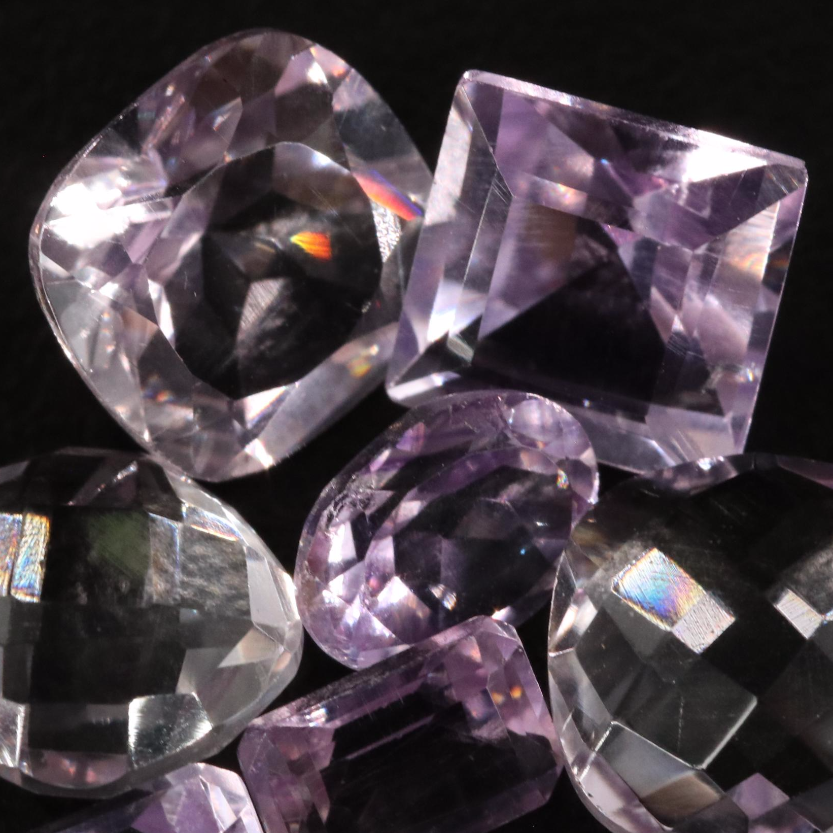 Loose 10.92 CTW Amethyst Lot