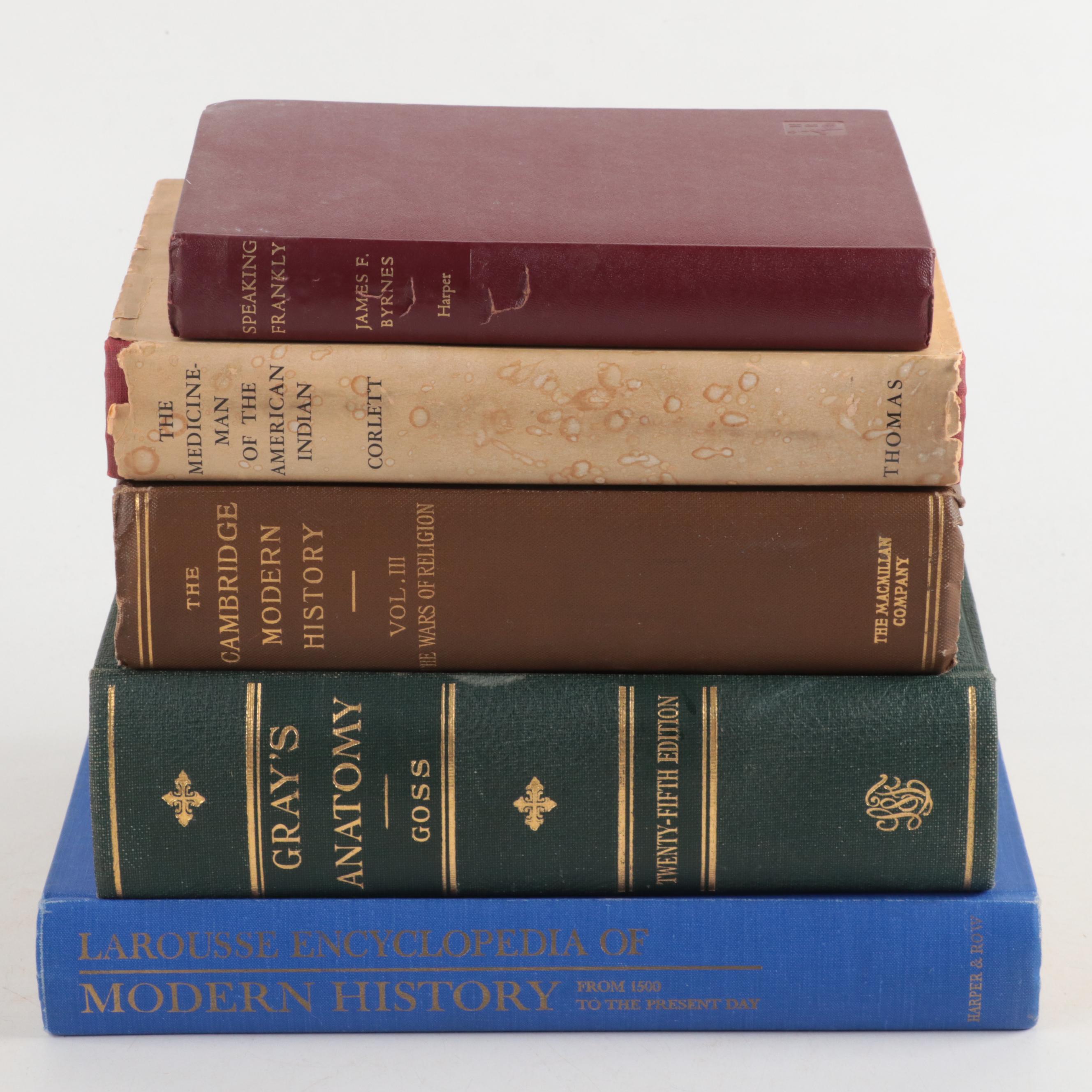 First Edition "Larousse Encyclopedia of Modern History" and More Nonfiction