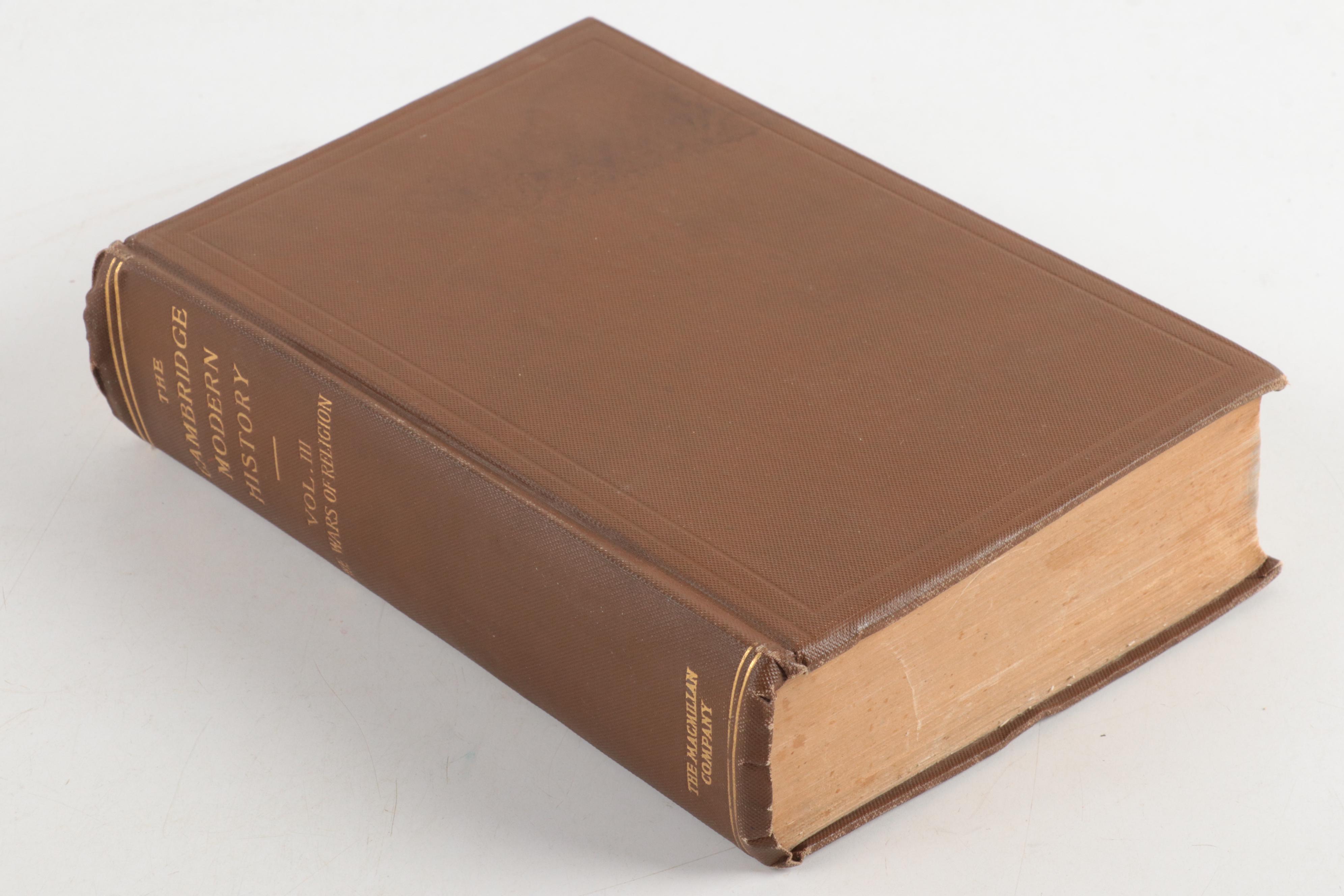 First Edition "Larousse Encyclopedia of Modern History" and More Nonfiction
