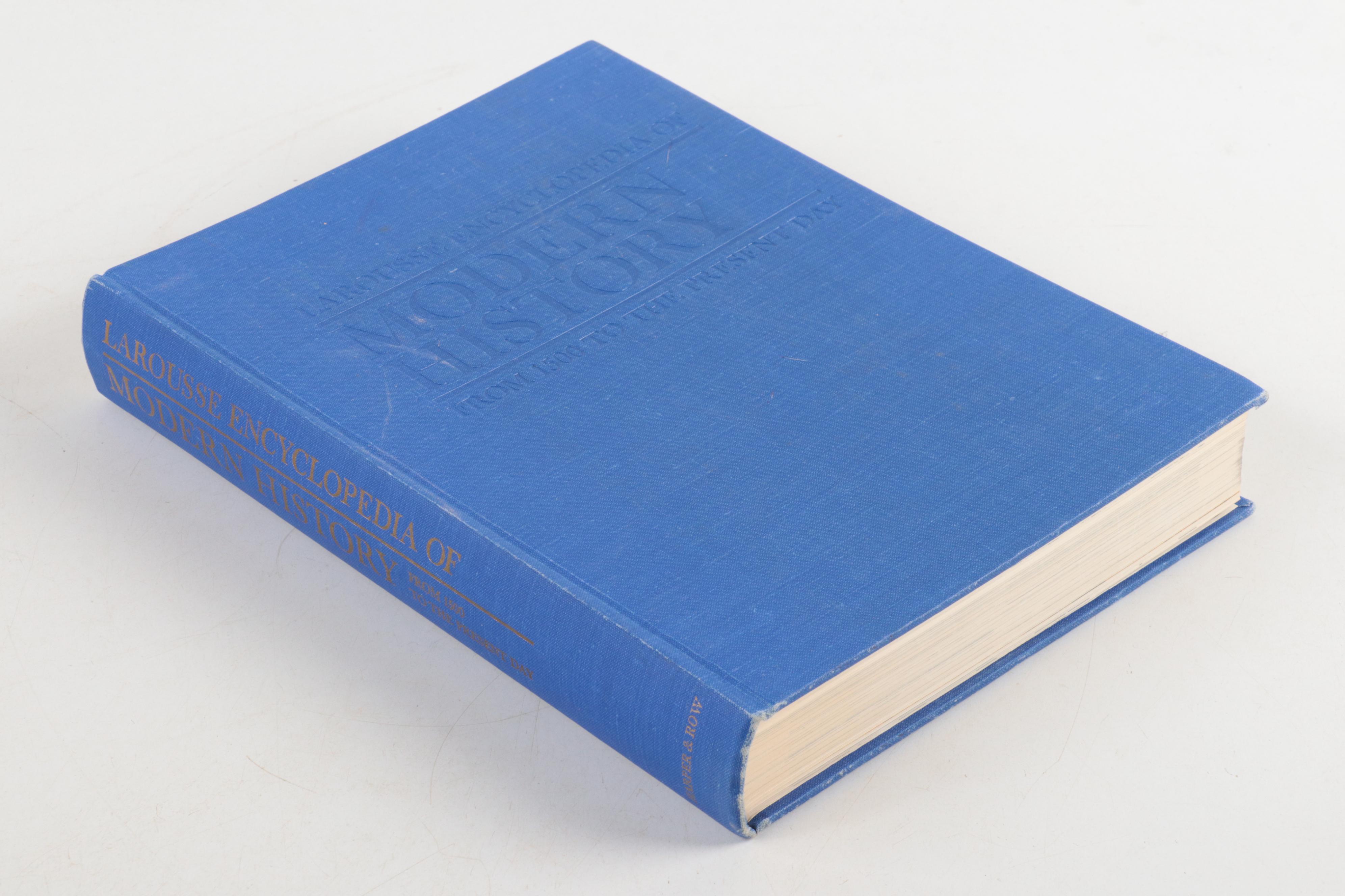 First Edition "Larousse Encyclopedia of Modern History" and More Nonfiction