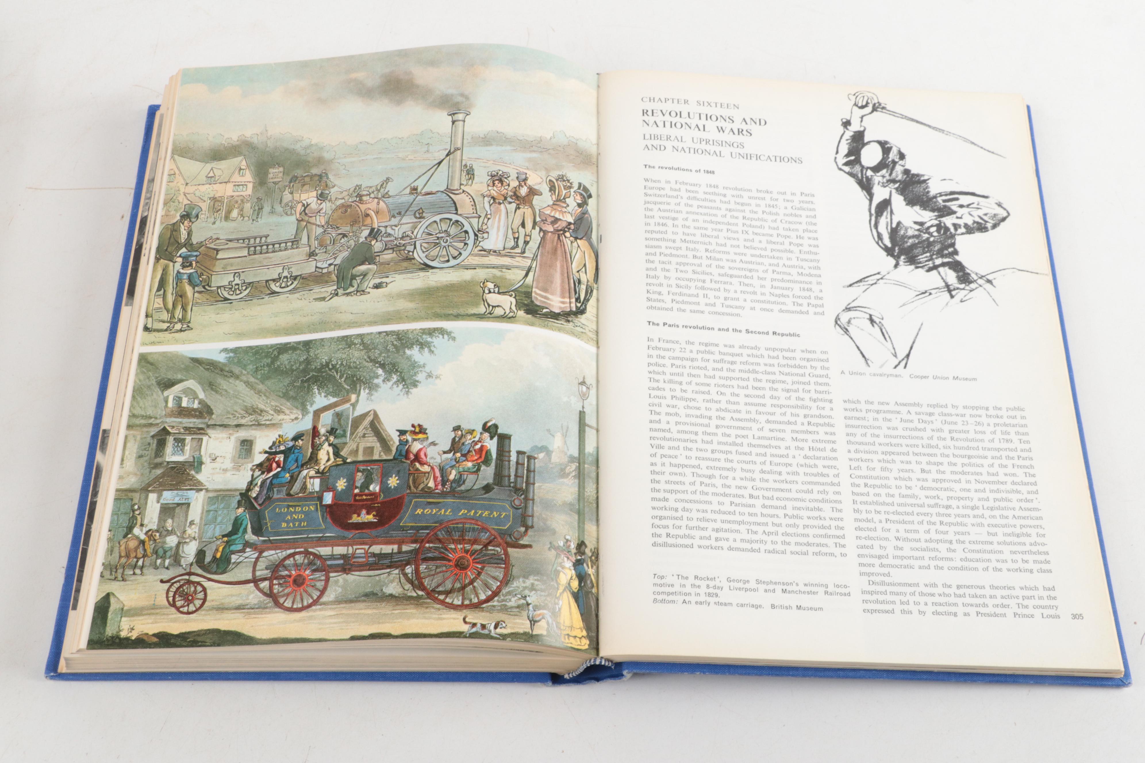 First Edition "Larousse Encyclopedia of Modern History" and More Nonfiction