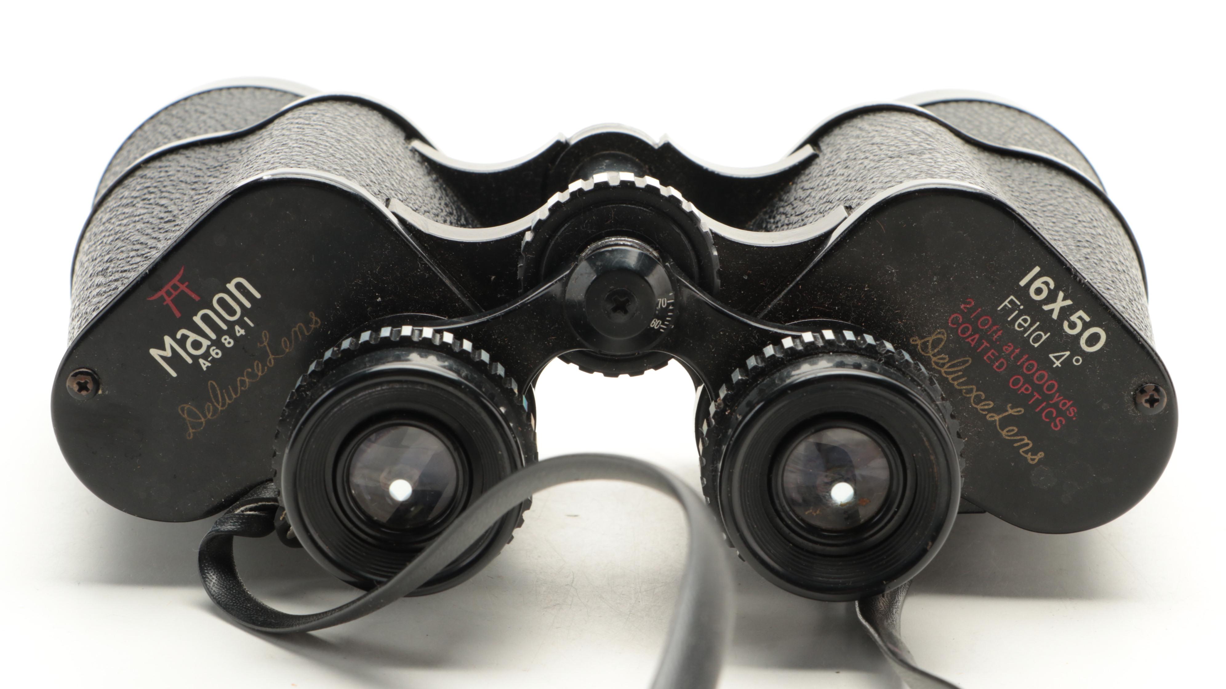 Manon Deluxe Lens Field Binoculars with Case