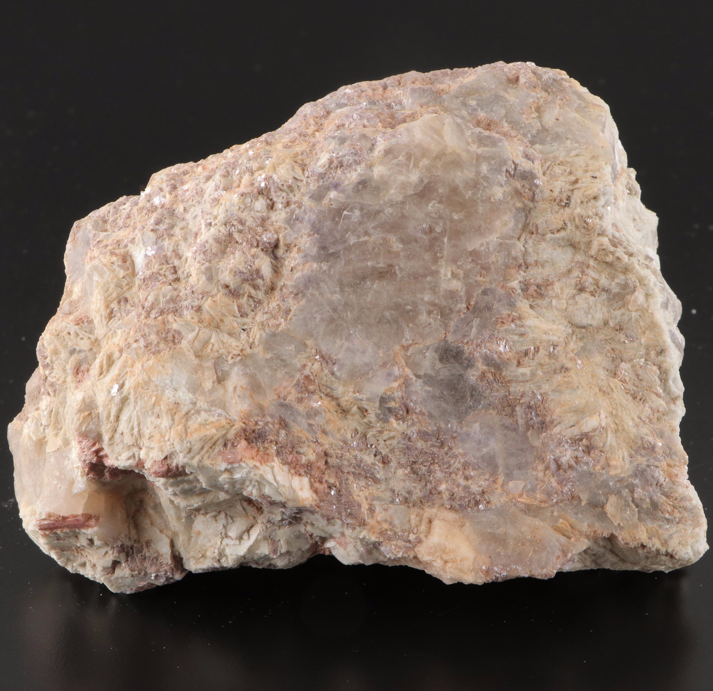 Pink Tourmaline in Matrix and Lepidolite Mineral Specimens