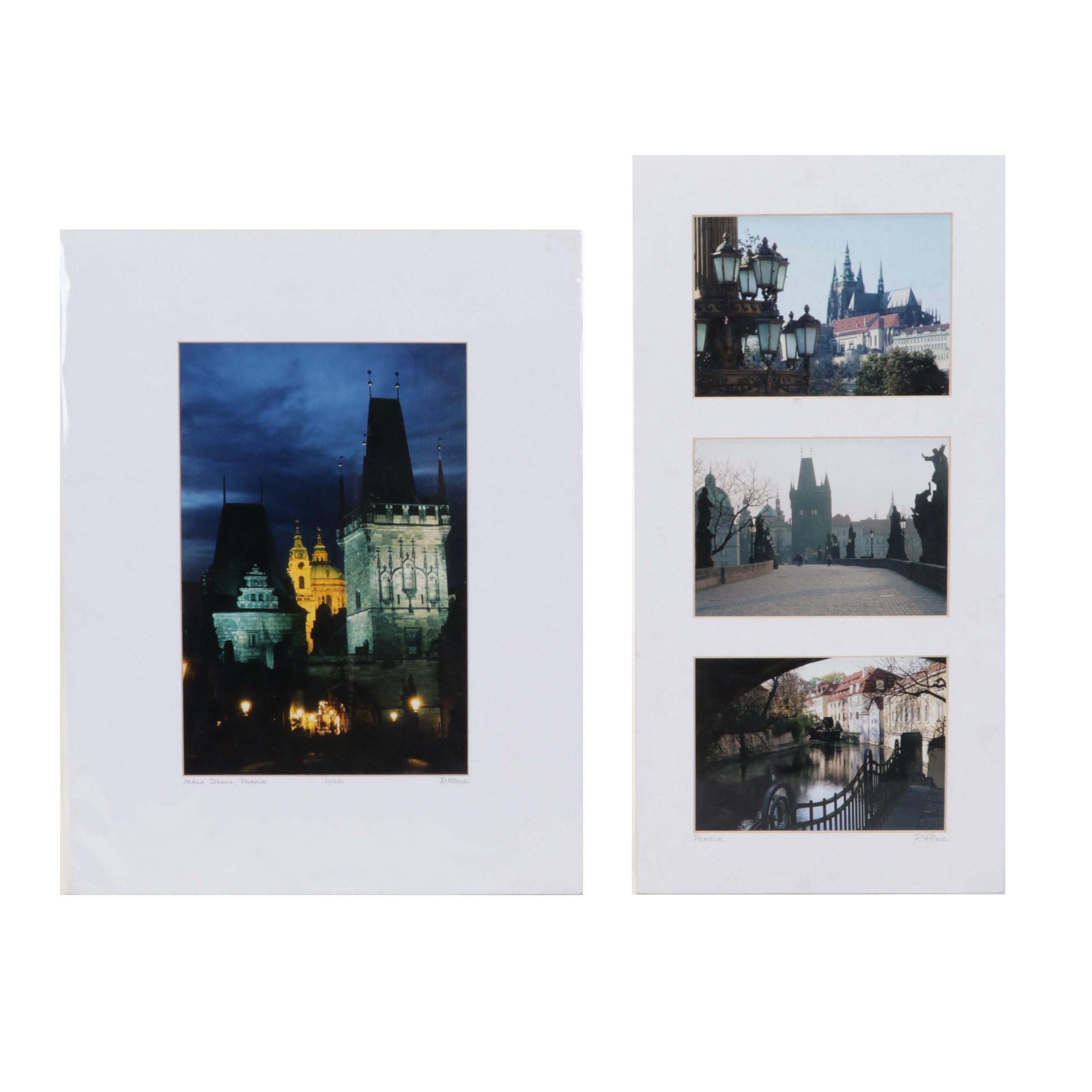 Ron Anton Rocz Photographs "Mala Strana, Prague" and "Prague," 2002