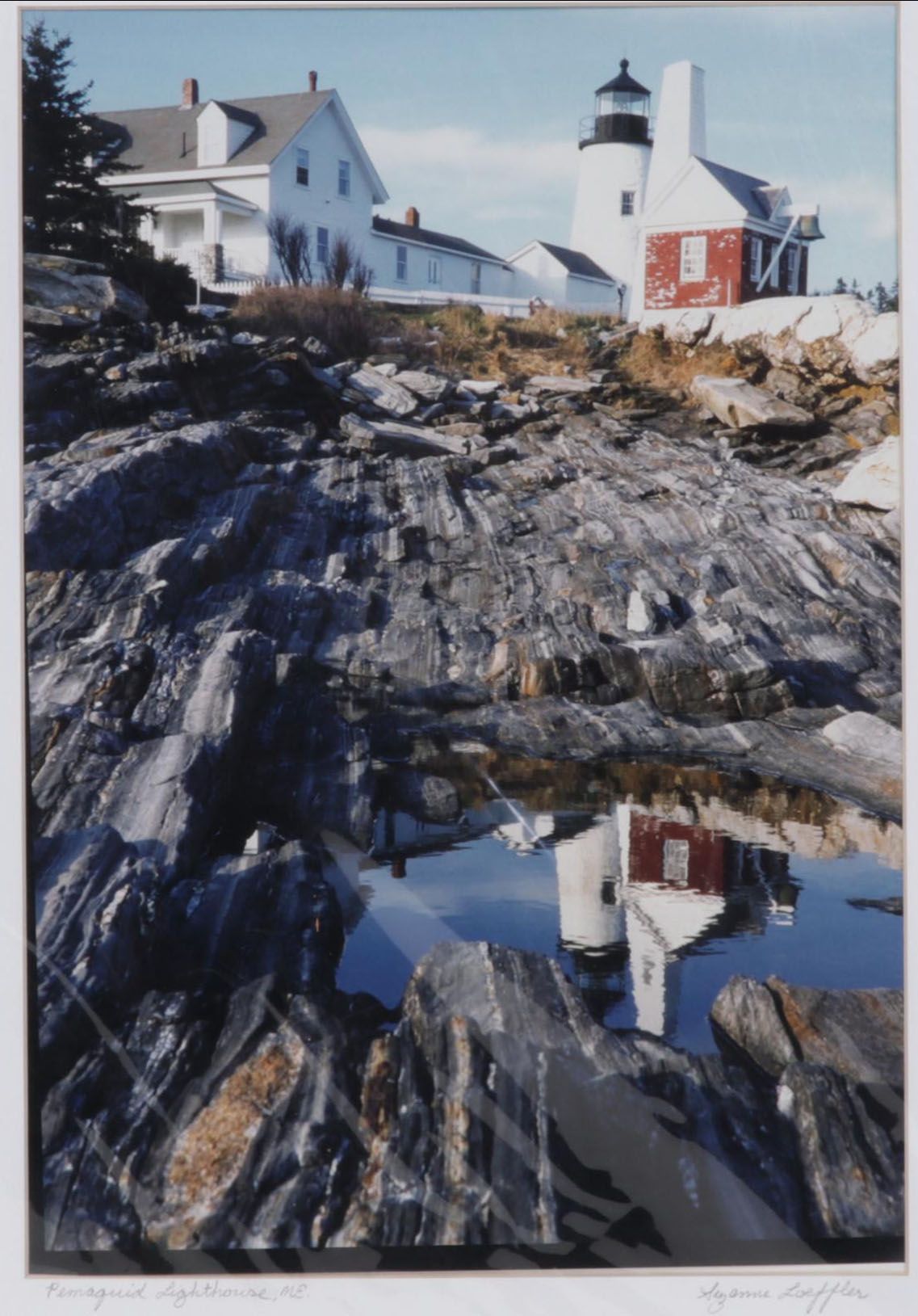 Suzanne Loeffler Digital Photograph "Pemaquid Lighthouse, ME," 21st Century