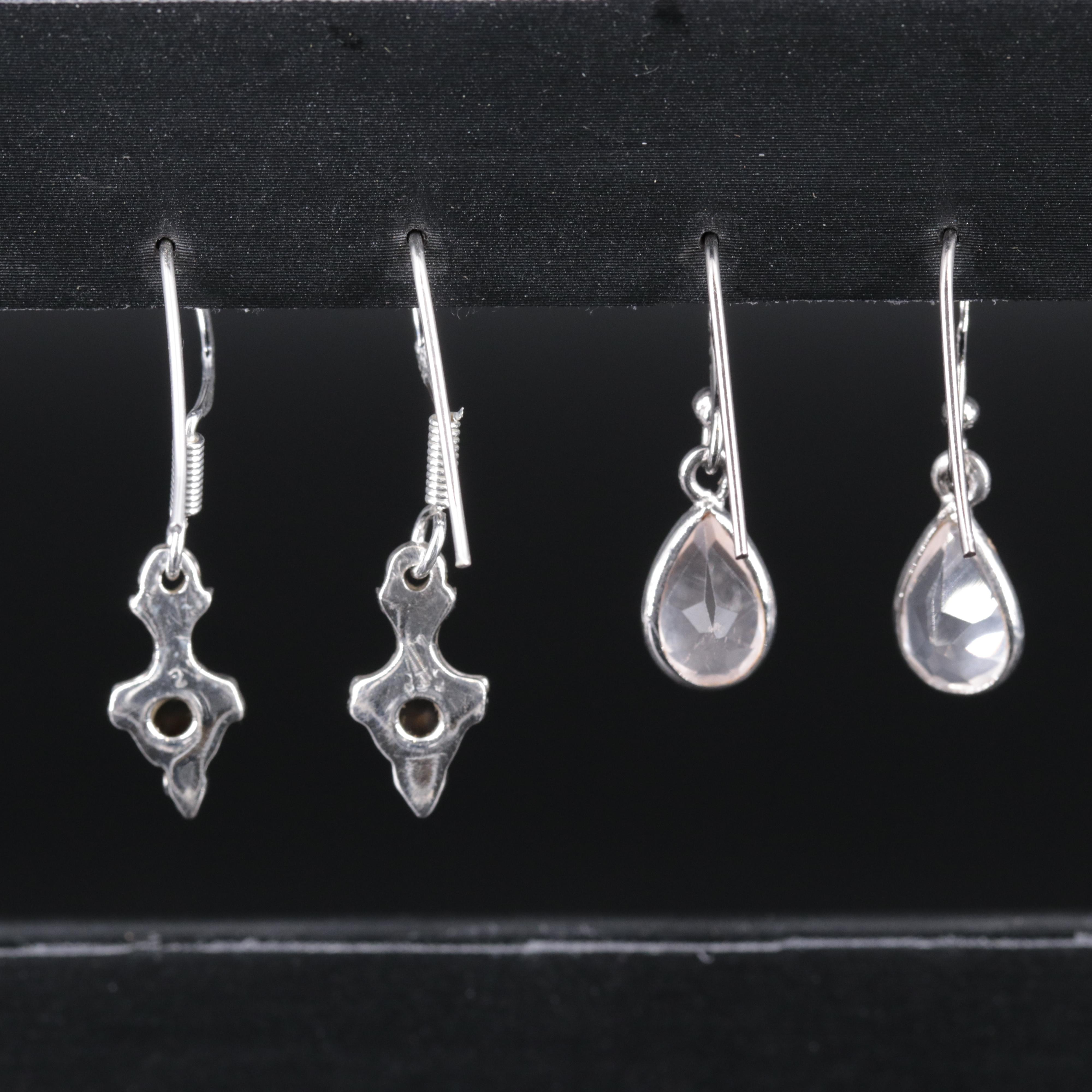 Sterling Silver Gemstone Earring Collection