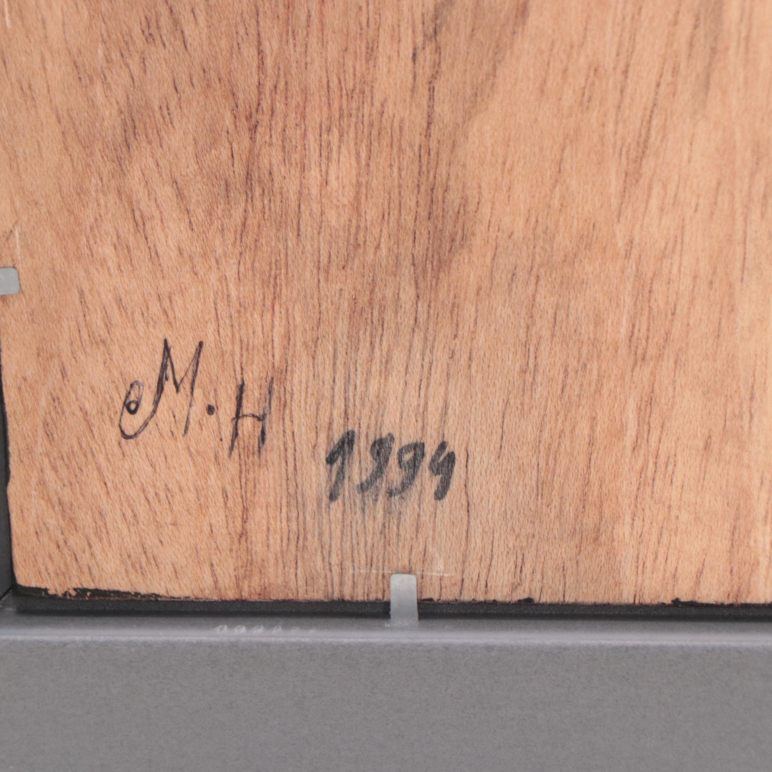 Oil Painting of Lion, 1994