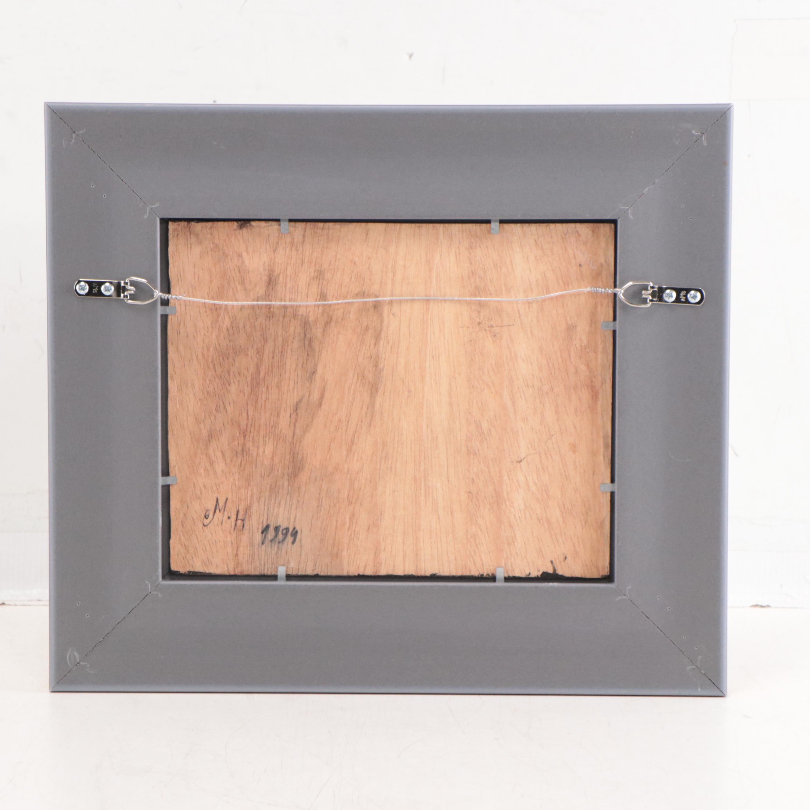 Oil Painting of Lion, 1994