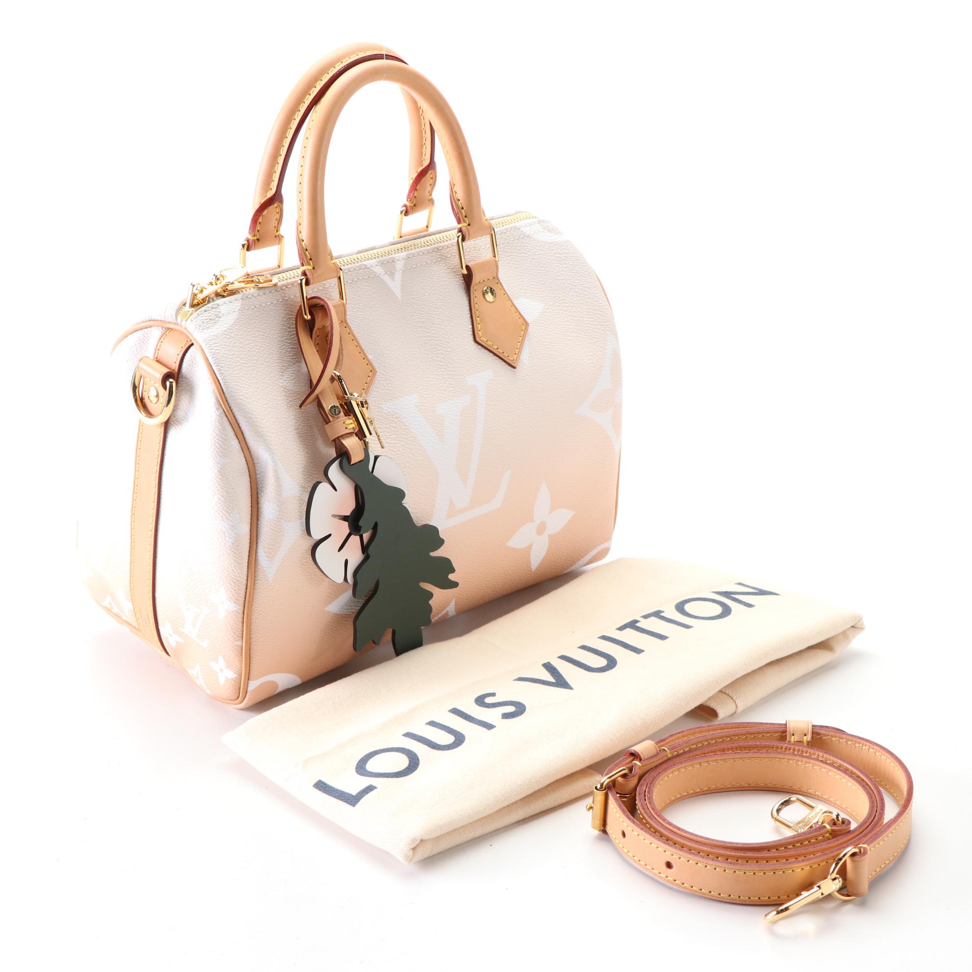 Louis Vuitton By The Pool Speedy Bandouliére 25 in Monogram Canvas and Leather