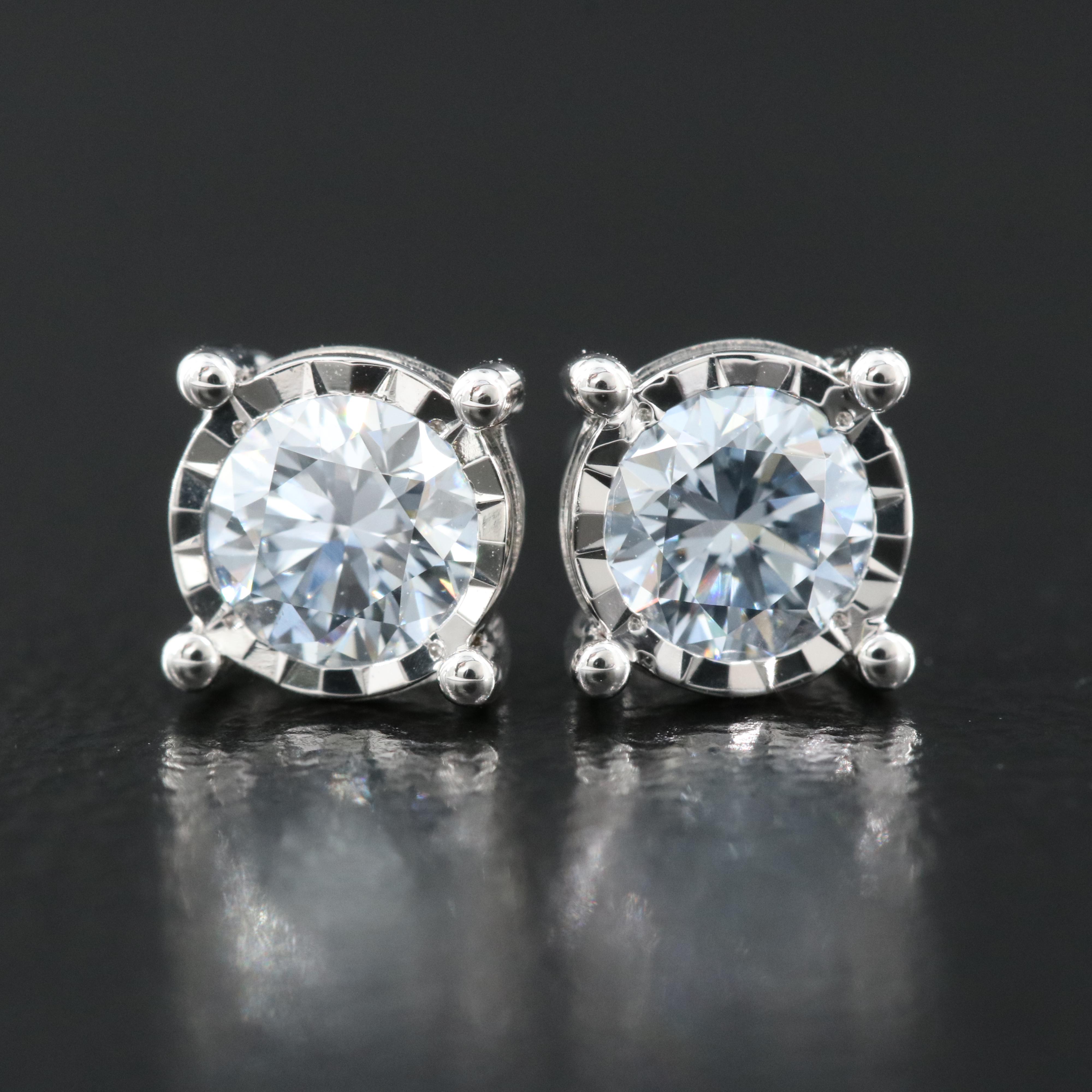 14K 0.65 CTW Lab Grown Diamond Stud Earrings