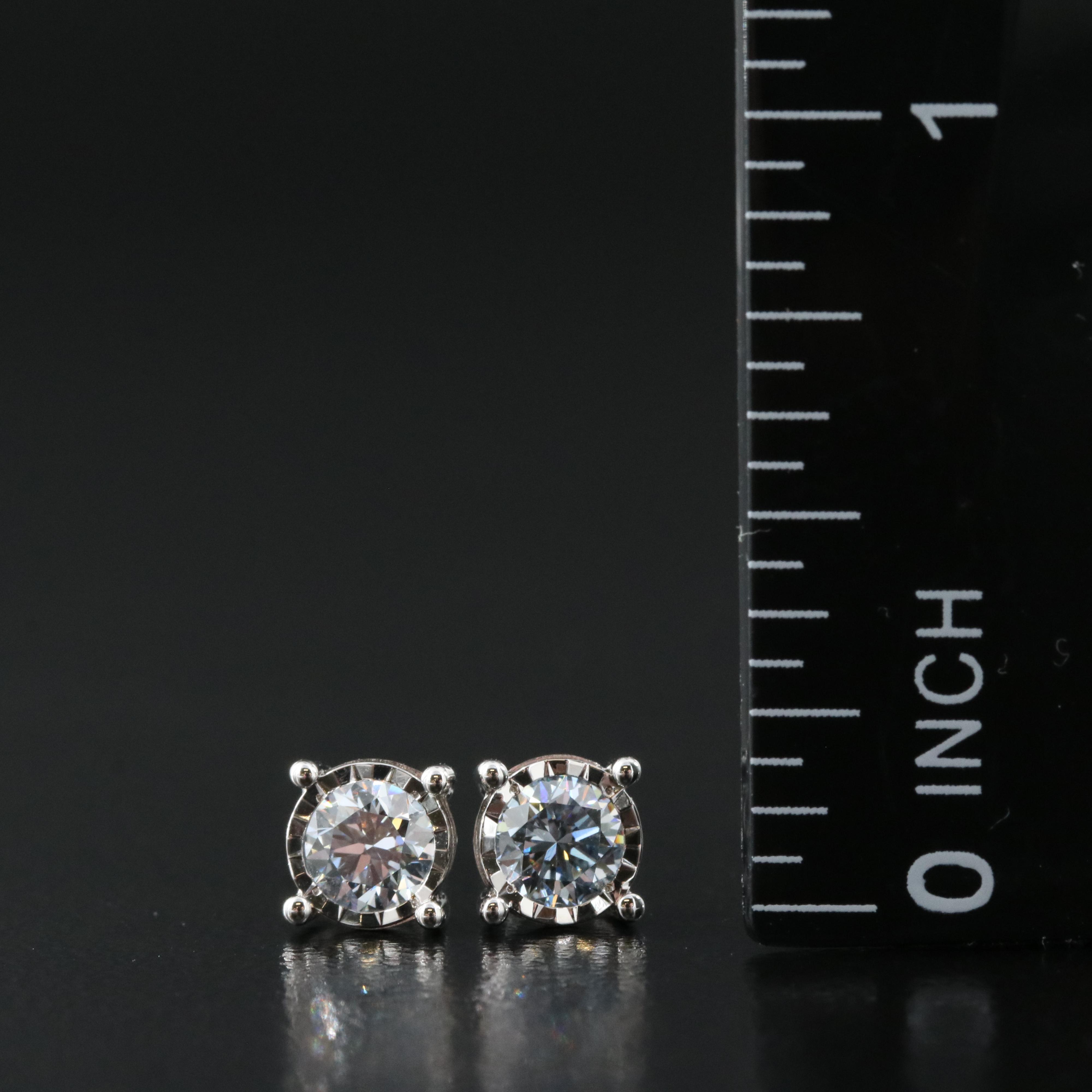14K 0.65 CTW Lab Grown Diamond Stud Earrings
