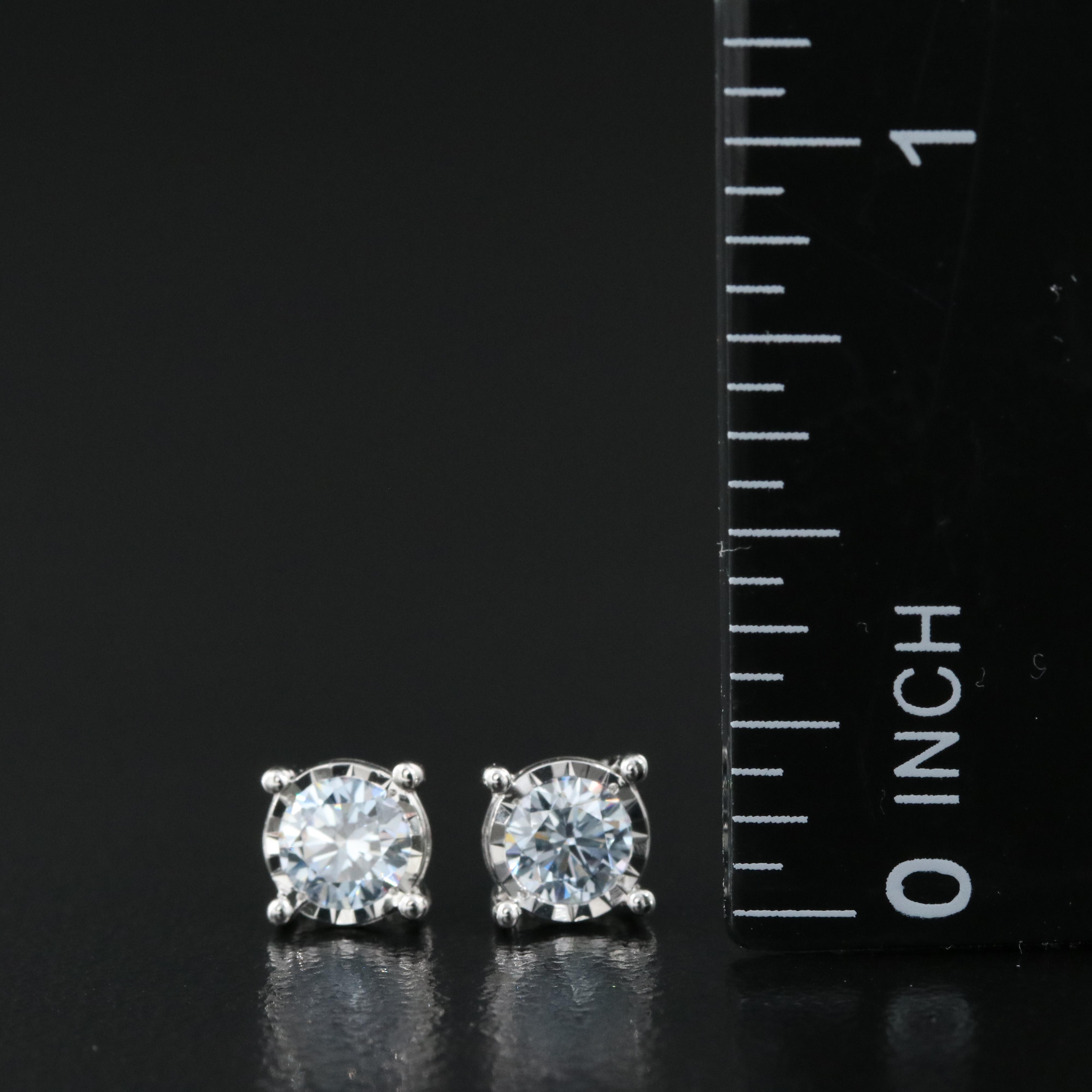 14K 0.65 CTW Lab Grown Diamond Stud Earrings