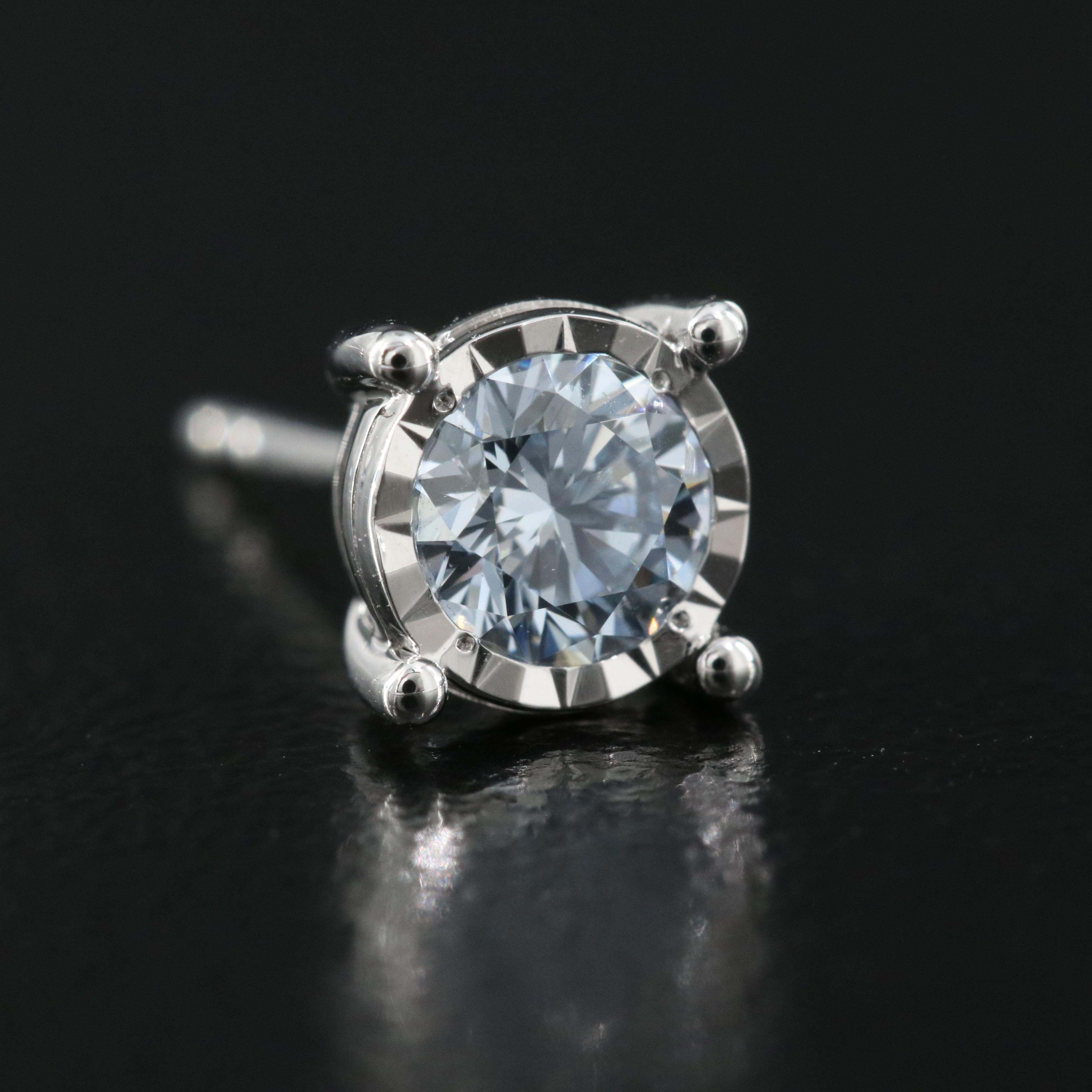 14K 0.65 CTW Lab Grown Diamond Stud Earrings