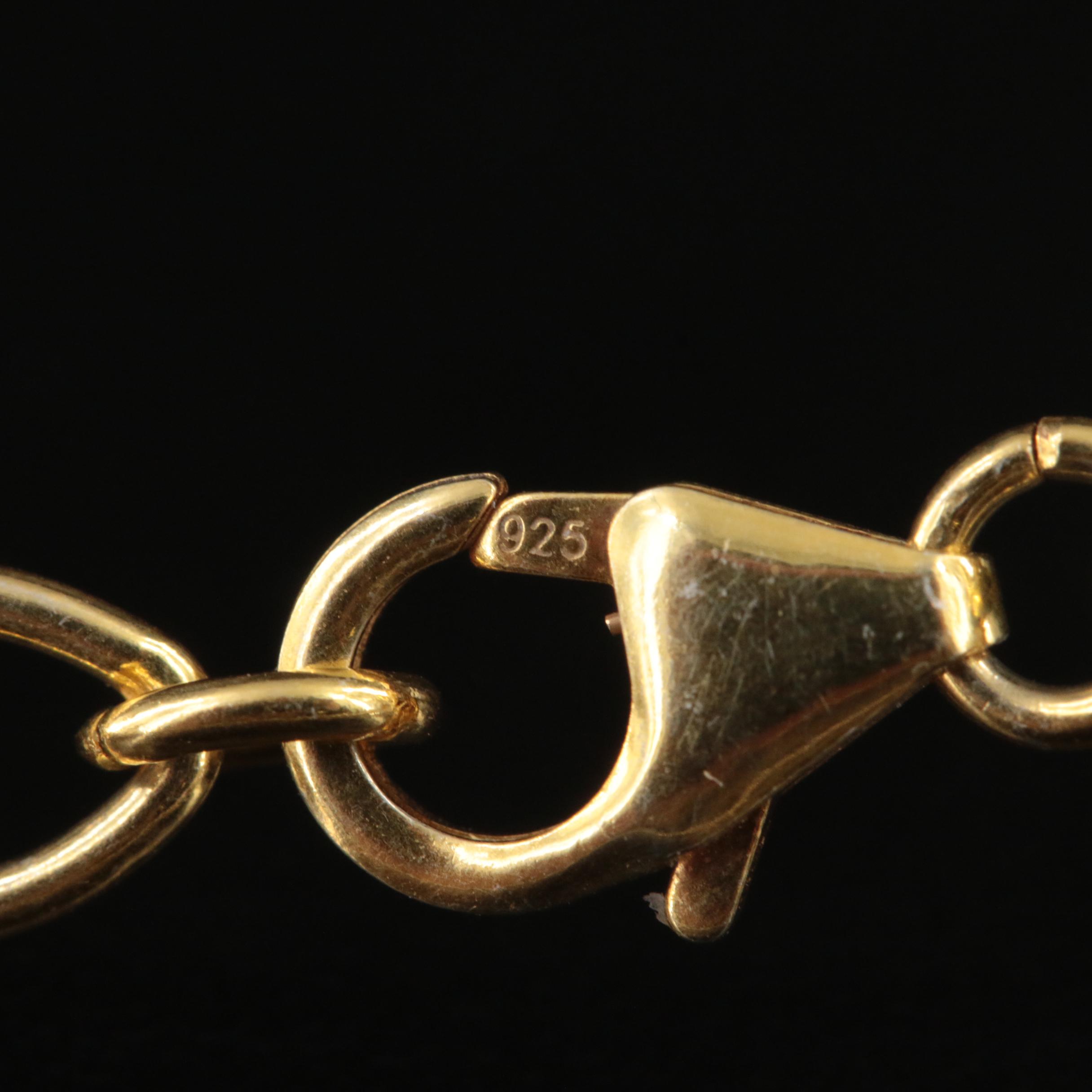 Sterling Necklace Including Pearl, Topaz and Ruby