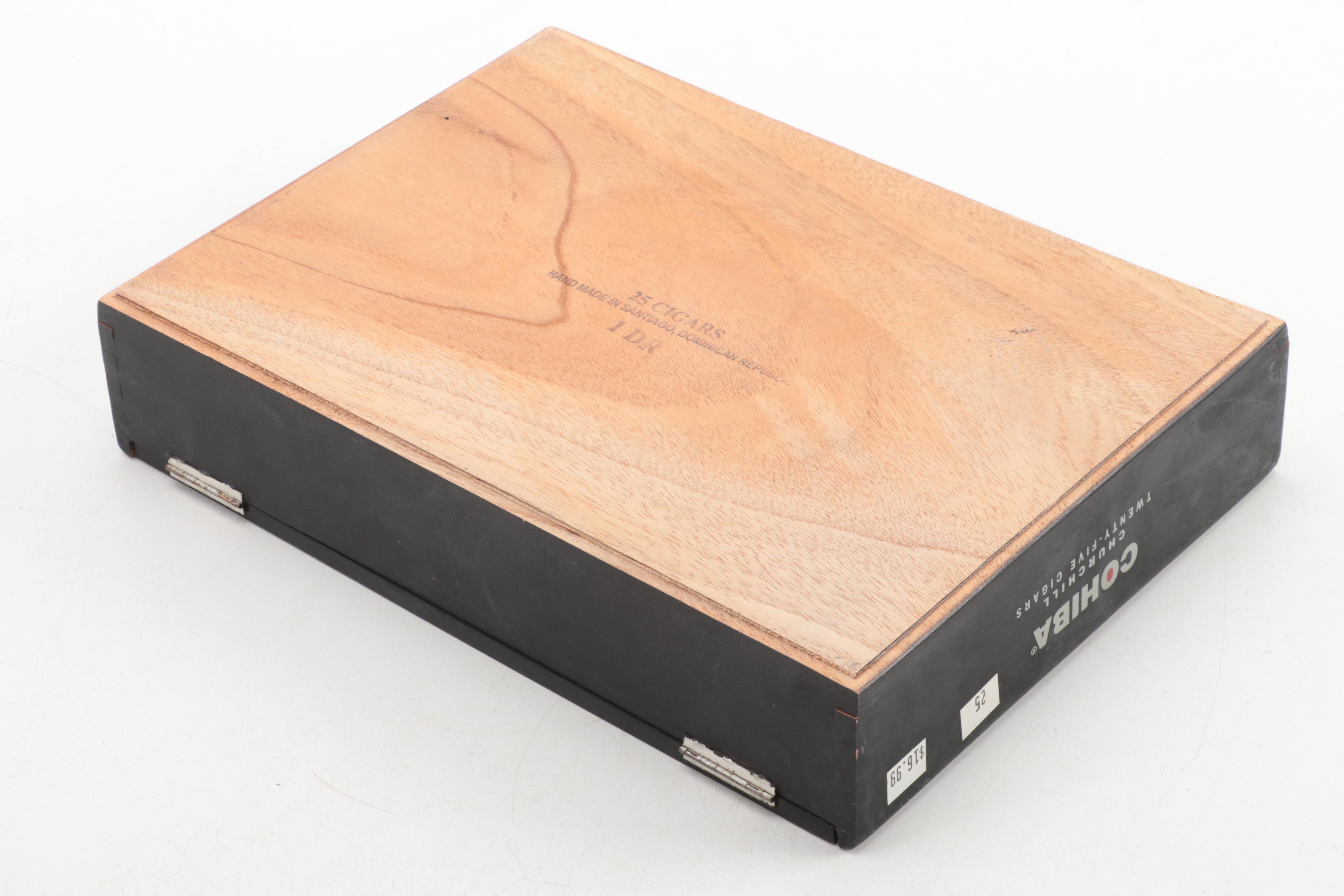 Decatur Industries, Habana Reserve and Cohiba Cigar Boxes and Humidor