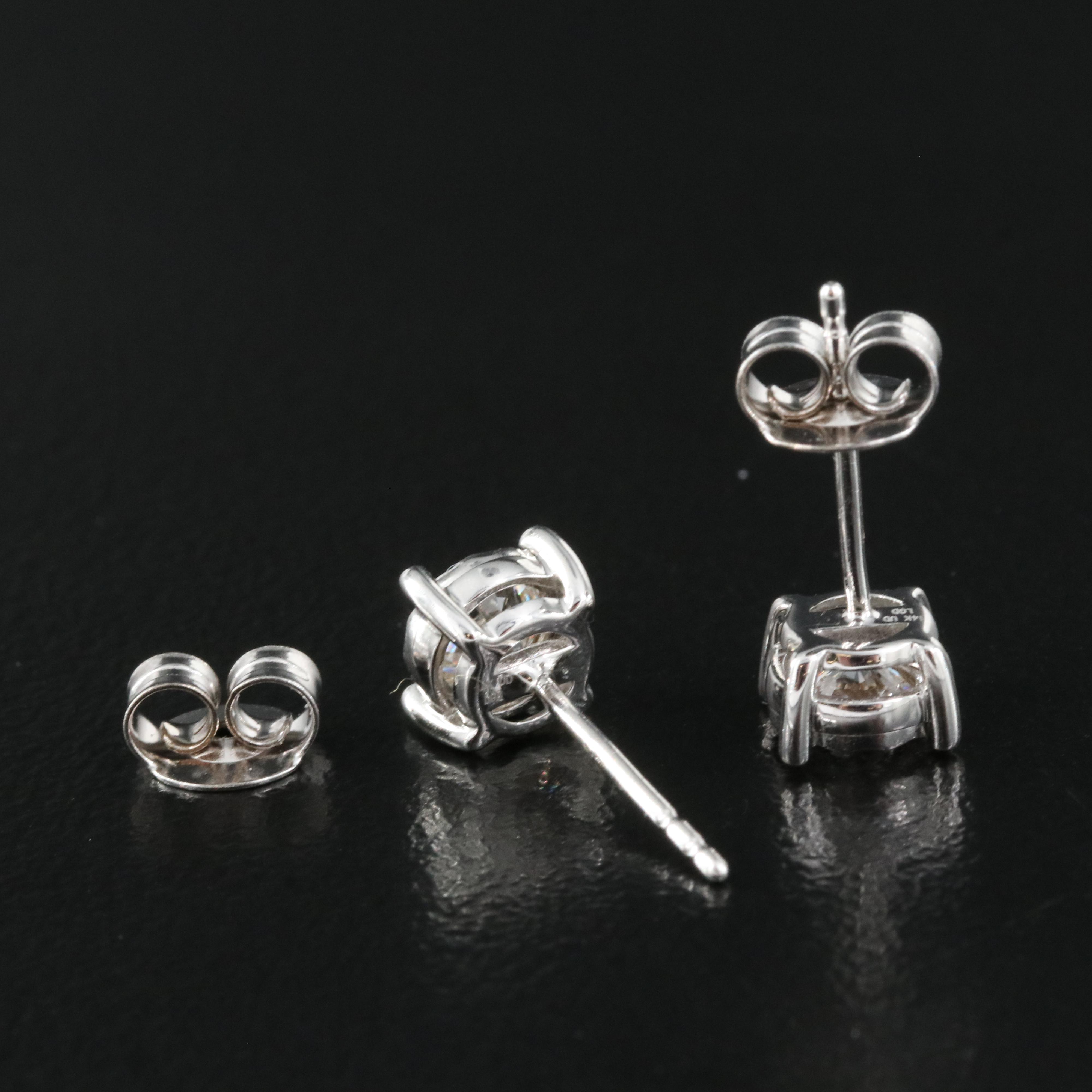 14K 0.66 CTW Lab Grown Diamond Stud Earrings