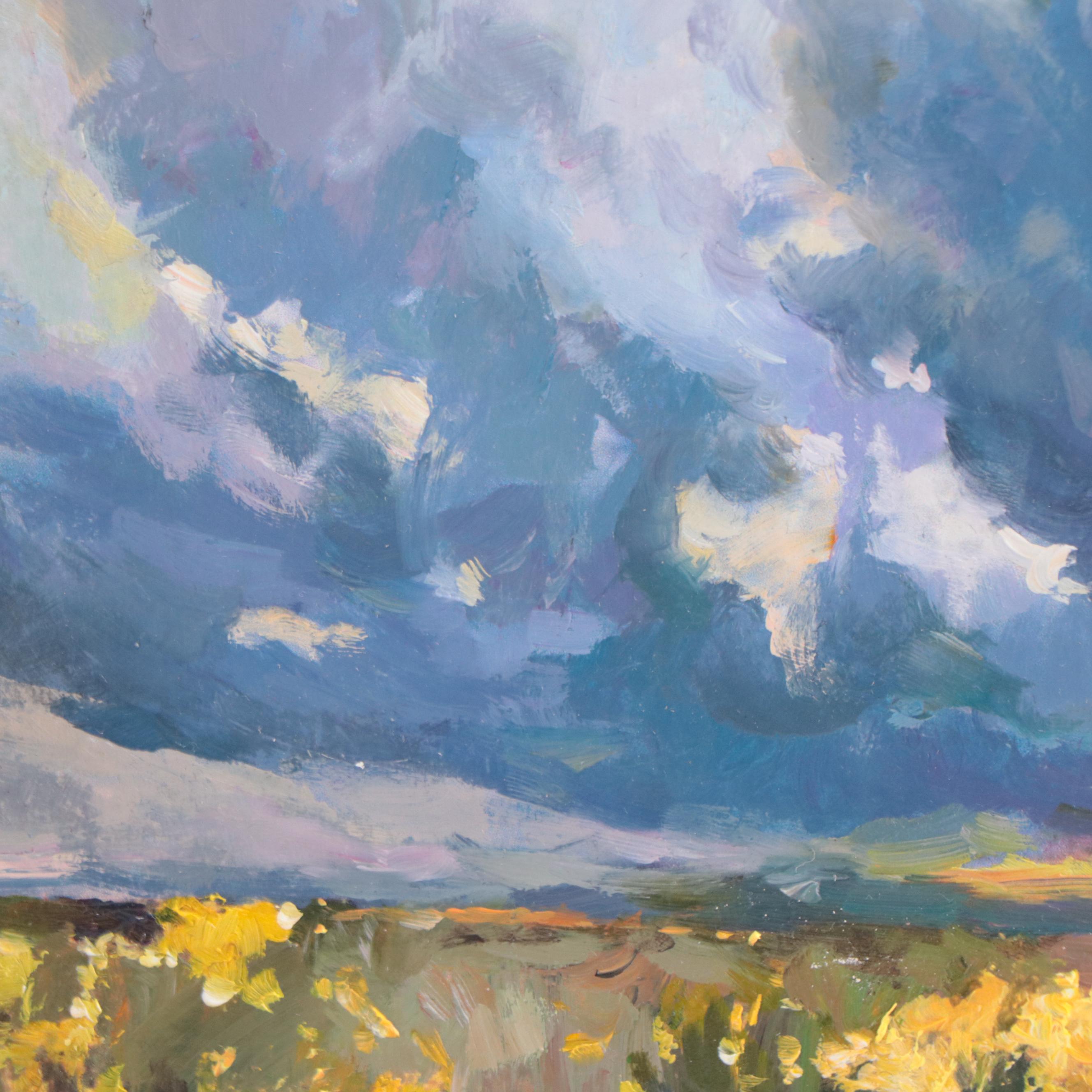 Agnes Rey Oil Painting of Landscape, 2023