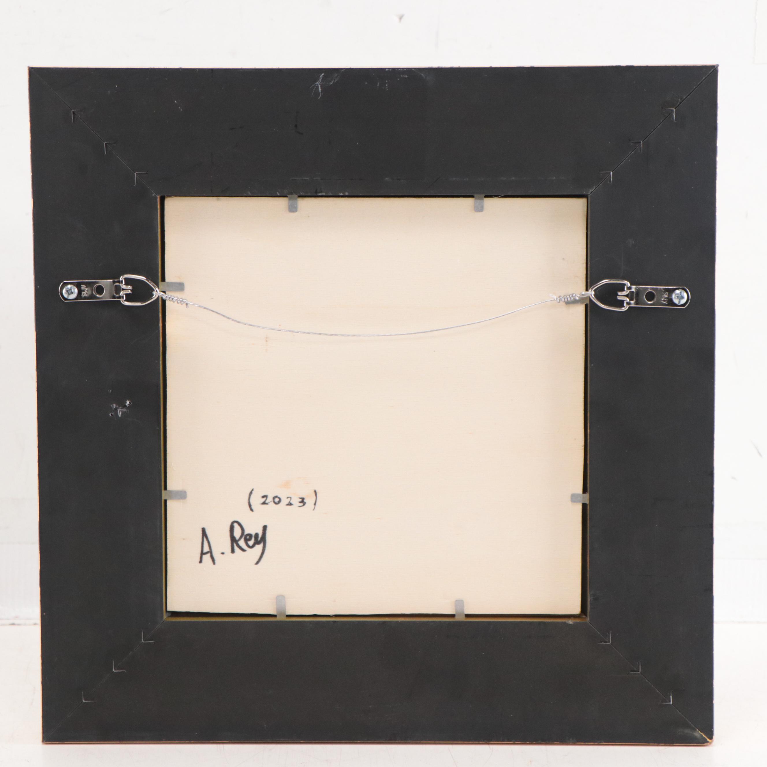 Agnes Rey Oil Painting of Landscape, 2023