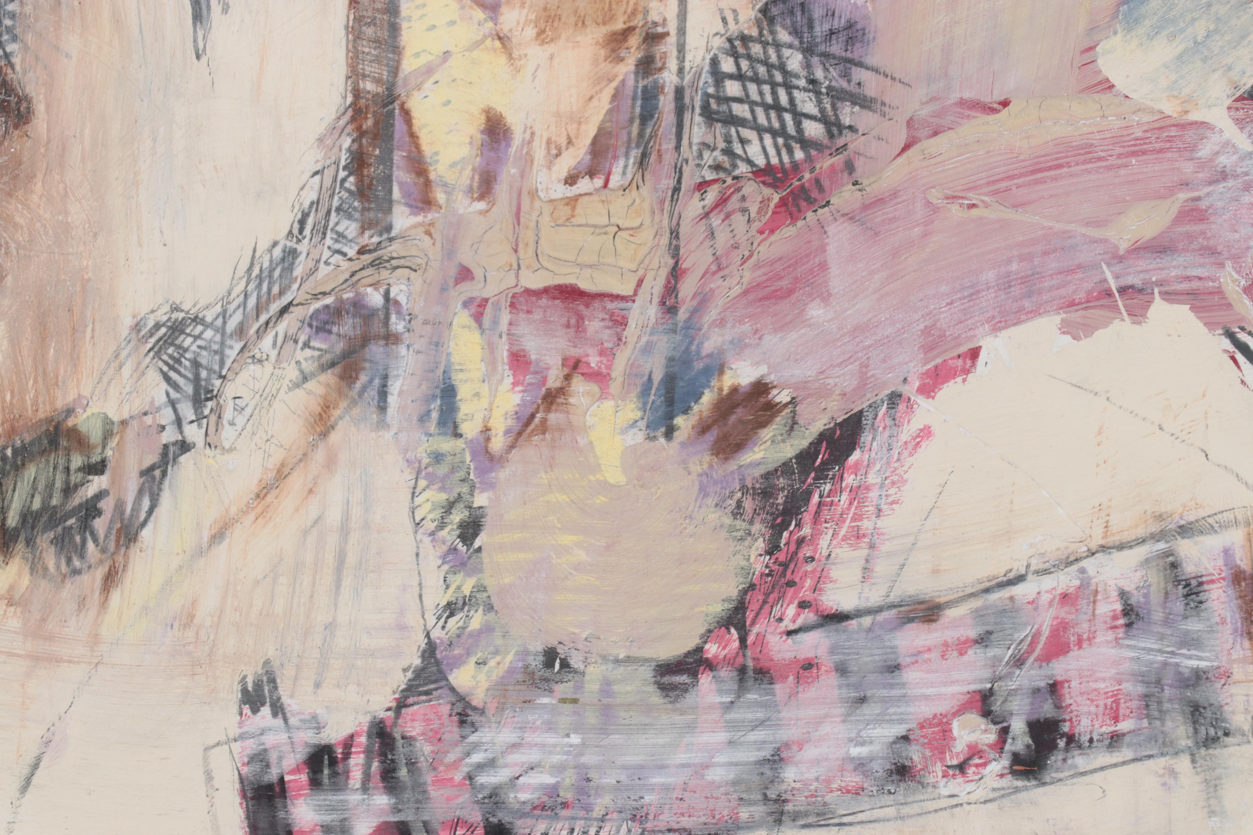 William "Bill" Clifford Taylor Mixed Media "Homage to Thelonious Monk," 1993