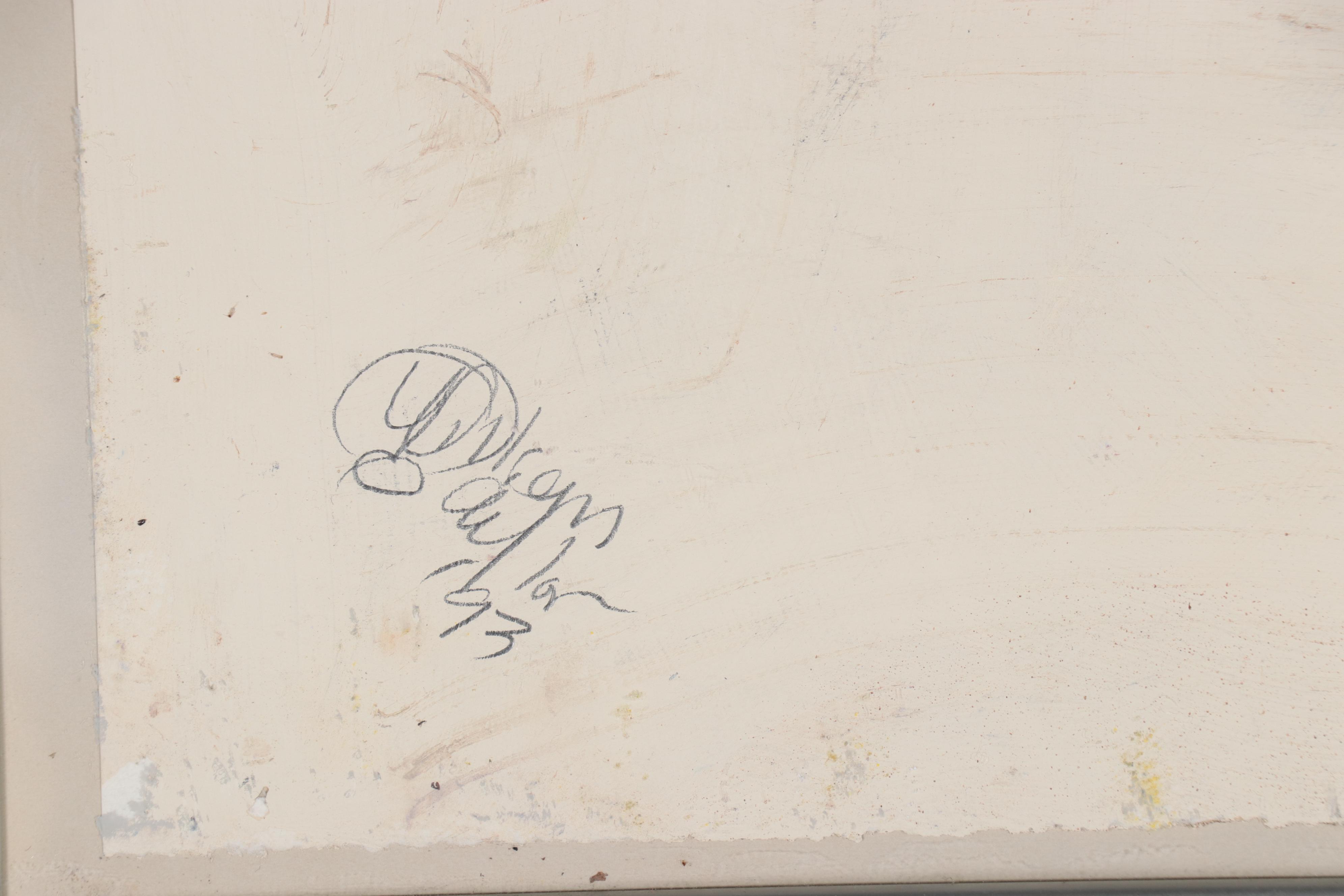 William "Bill" Clifford Taylor Mixed Media "Homage to Thelonious Monk," 1993