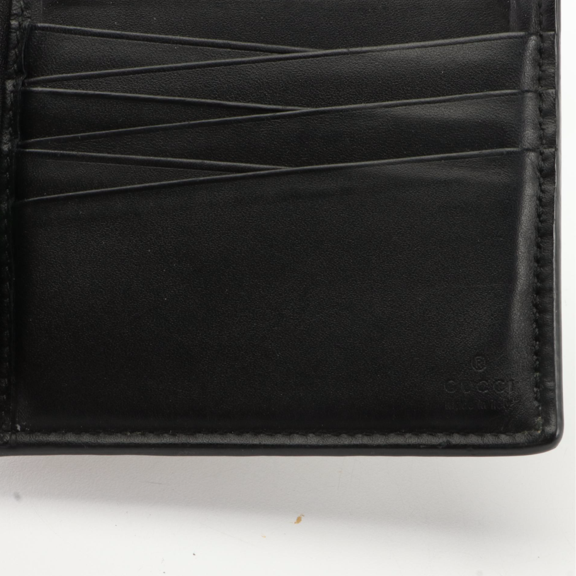 Gucci Bifold Wallet in Kingsnake Print GG Supreme Canvas and Leather