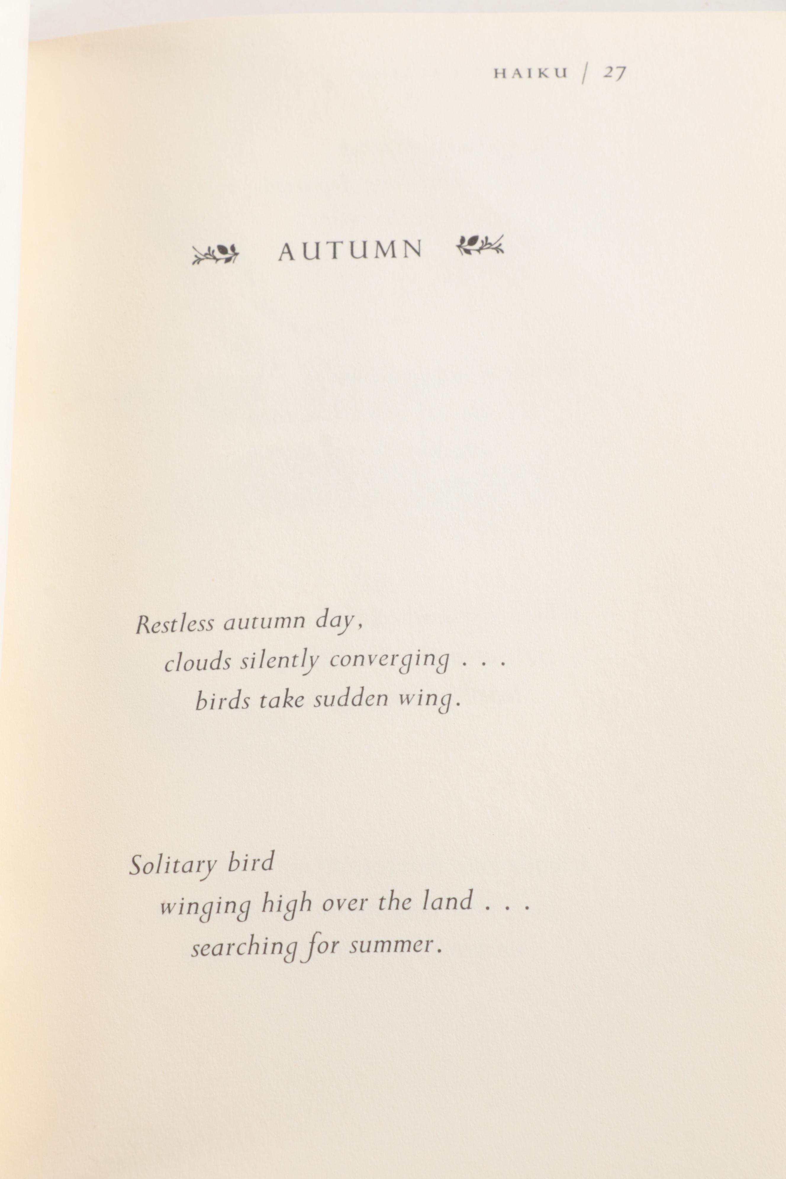 First Edition "The Seasons Calling" by James R. McCready and More Poetry Books