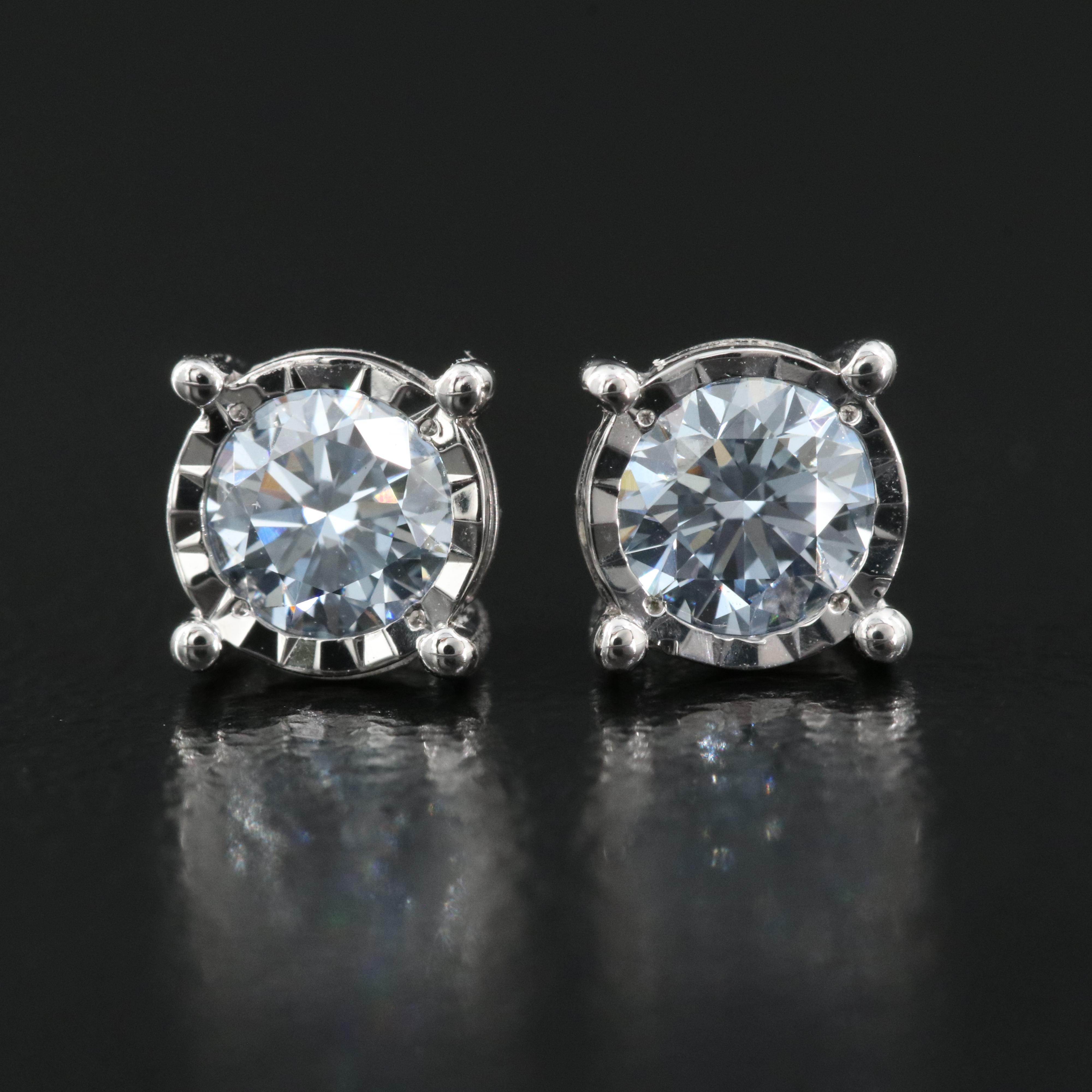 14K 0.63 CTW Lab Grown Diamond Stud Earrings