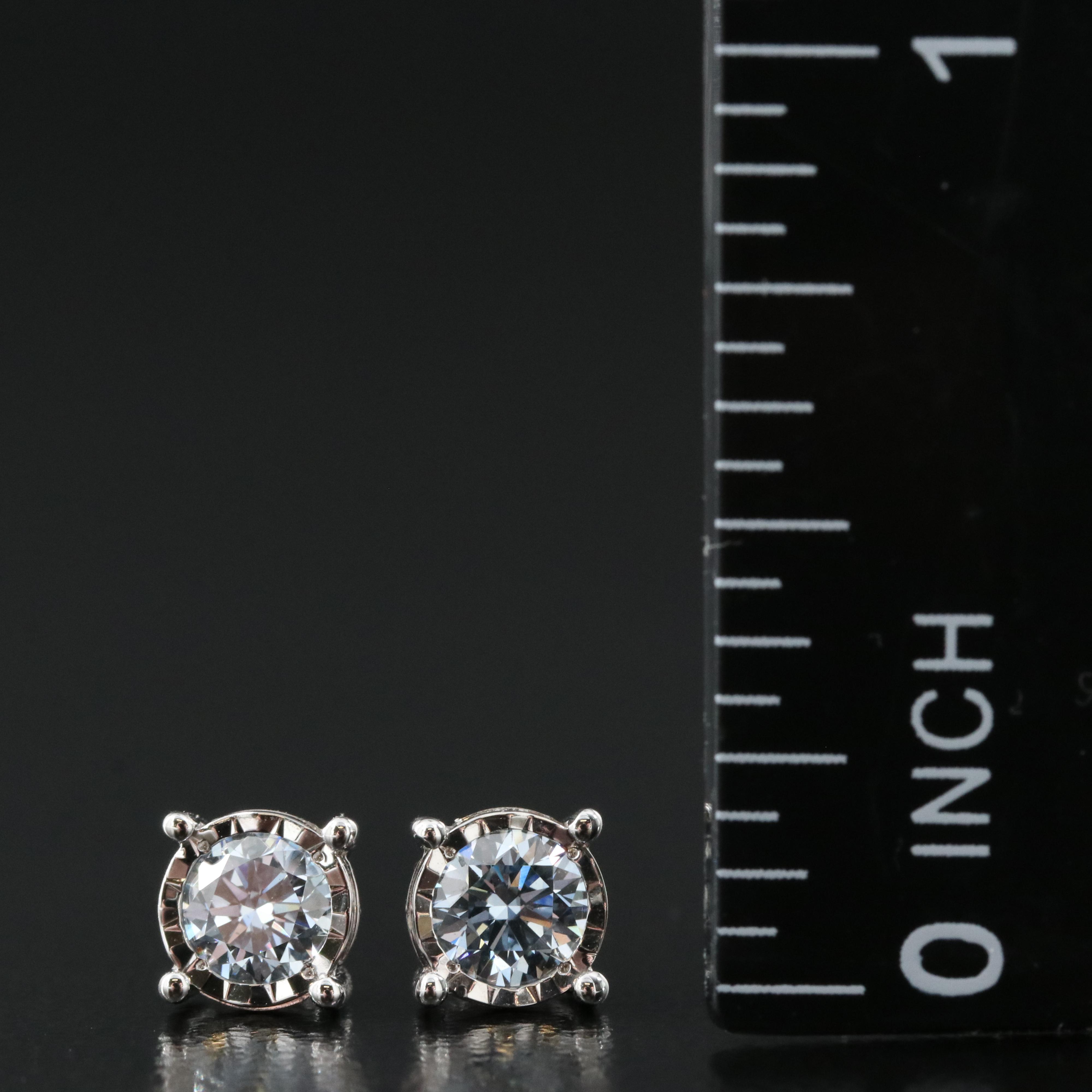 14K 0.63 CTW Lab Grown Diamond Stud Earrings